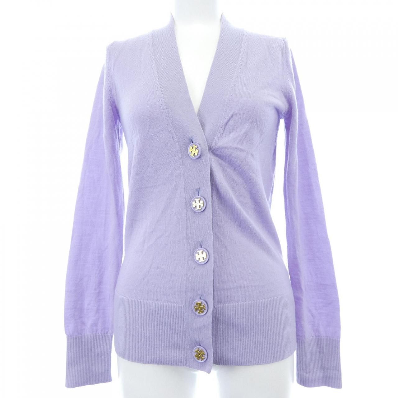 Tory Burch Tory Burch Tory Burch Wool Cardigan Textile Tops DUTY FREE for USA Size ONE SIZE - 1 Thumbnail