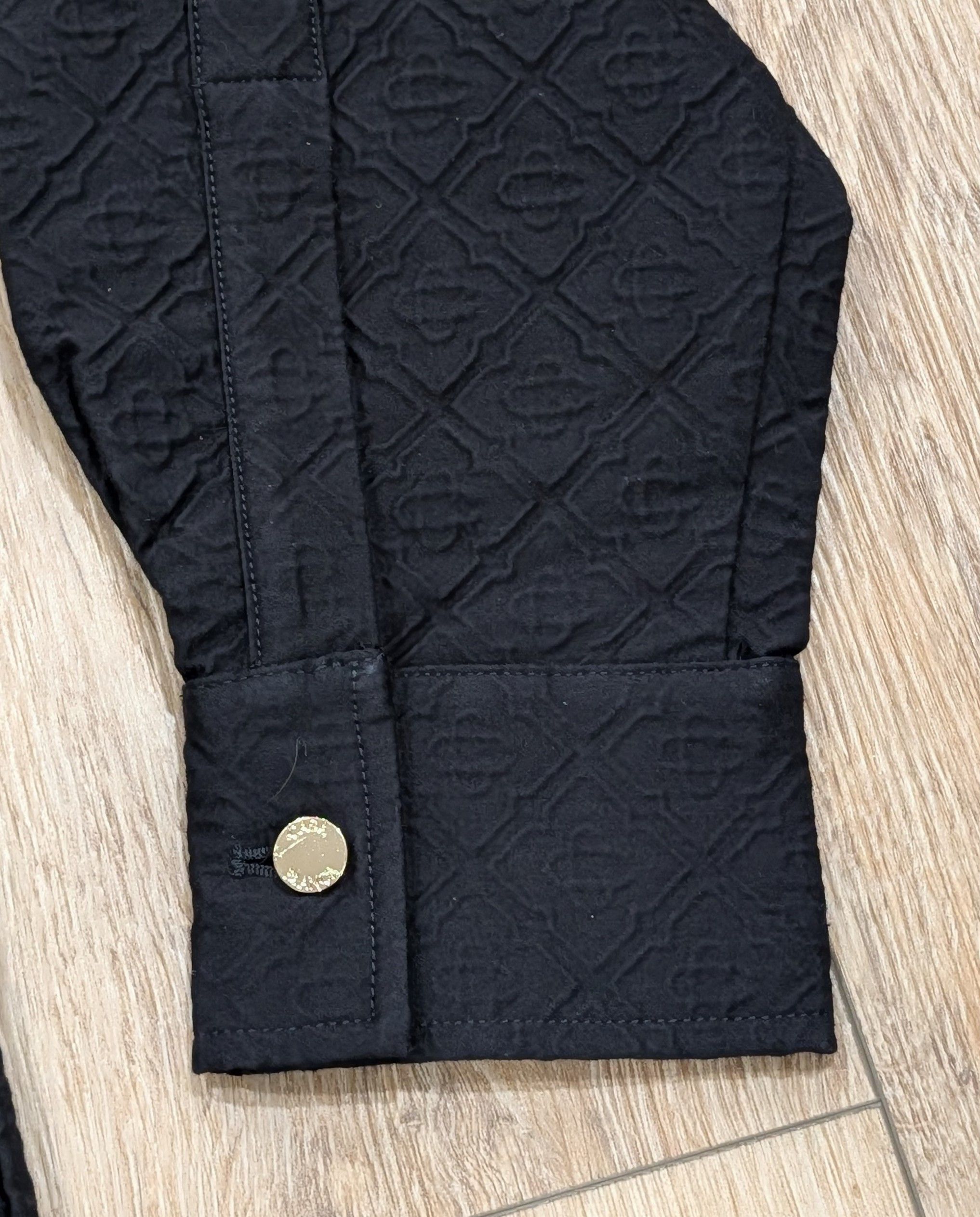 Casablanca CASABLANCA Jacquard Shirt Jacket Black Large Size US L / EU 52-54 / 3 - 6 Thumbnail