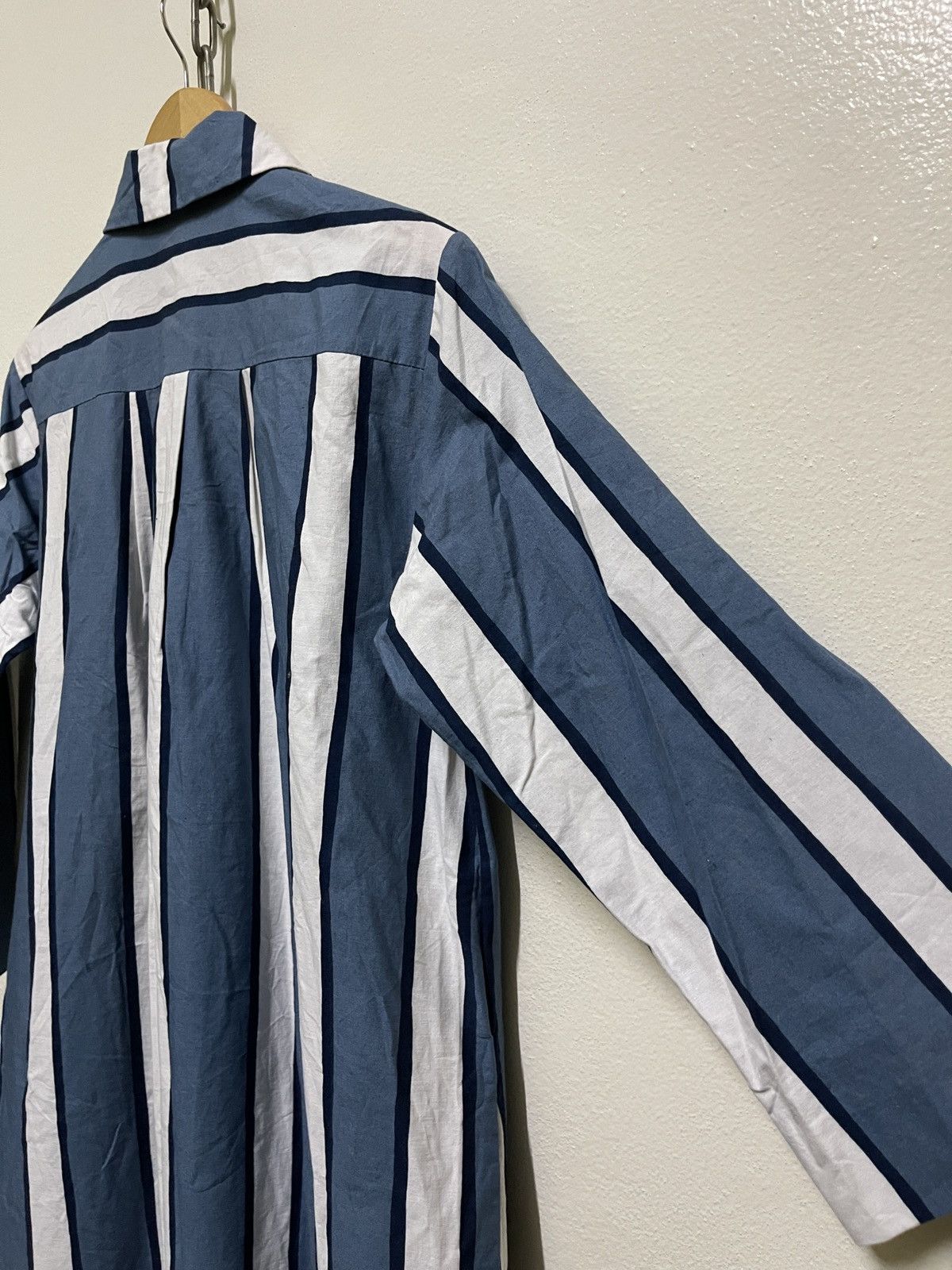 Marimekko × Vintage Vintage Marimekko 1977 Finland Dress Button Striped Size XS / US 0-2 / IT 36-38 - 12 Thumbnail