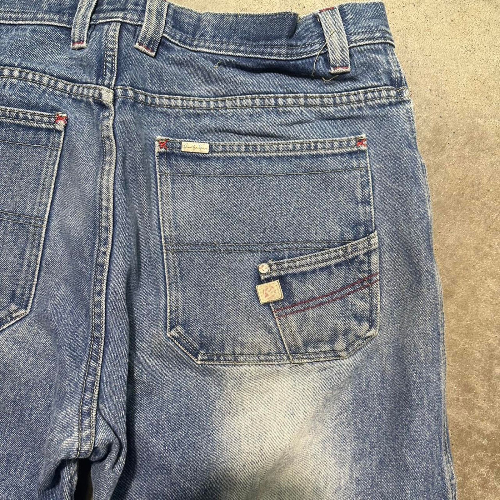 Brooklyn Xpress Vintage Y2K Brooklyn Express Double Knee Carpenter Jeans Size US 36 / EU 52 - 3 Thumbnail