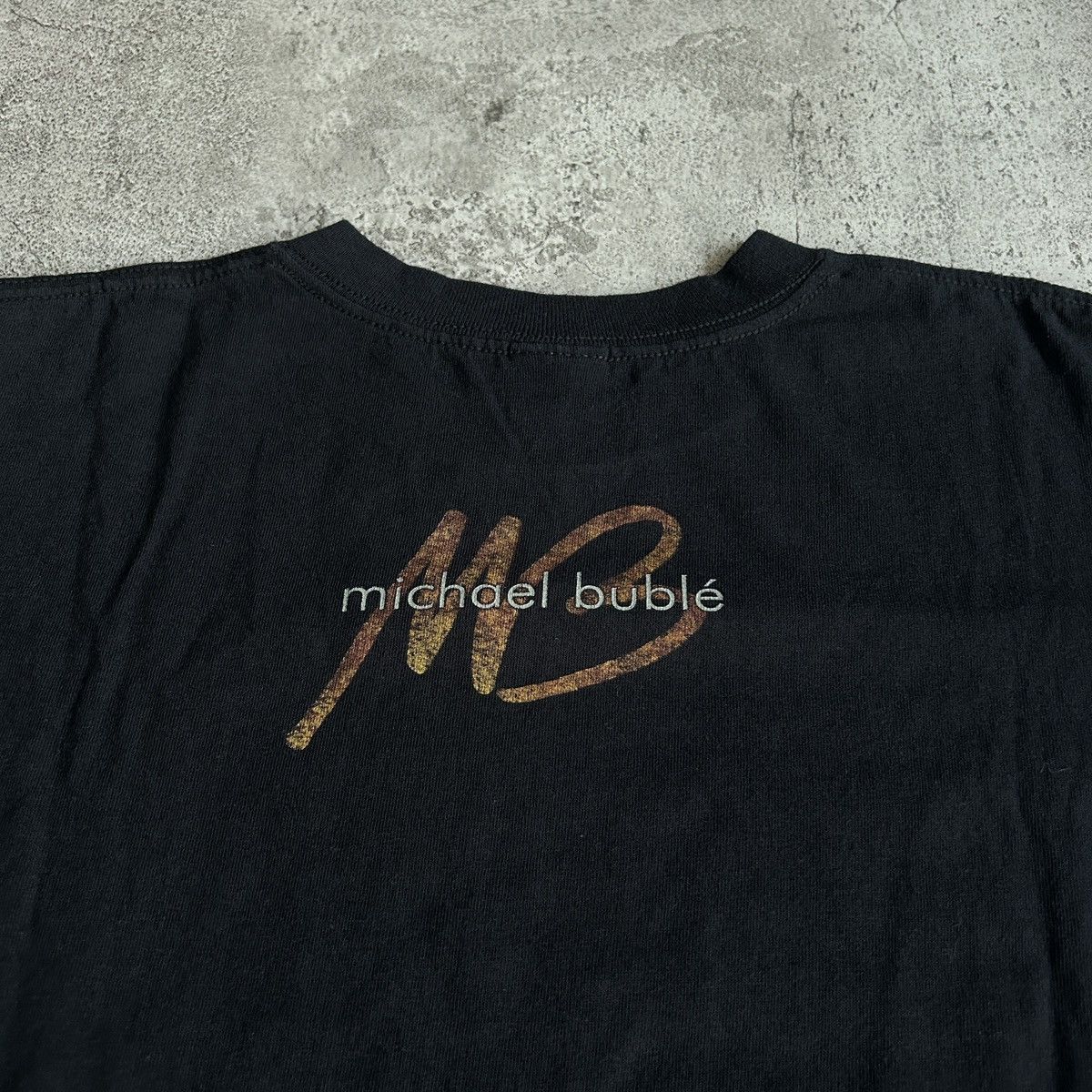 Band Tees × Vintage 00s Michael Buble Size US M / EU 48-50 / 2 - 3 Thumbnail