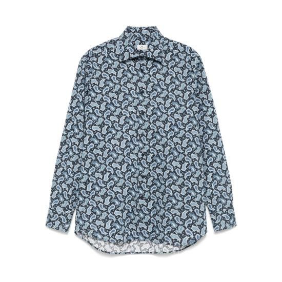 Etro ETRO Men Long Tops 99SA5M4 MRIB0025 X0885 BLUE Size US M / EU 48-50 / 2 - 1 Thumbnail