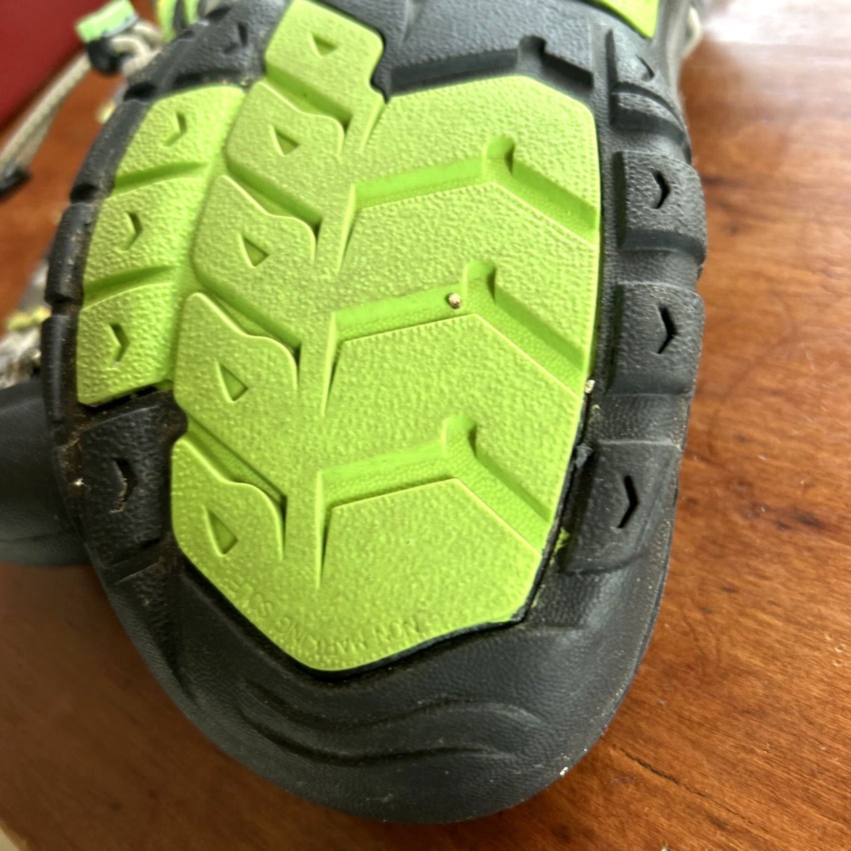 KEEN KEEN Sandal Women US 5 Gray Lime Orange Colorful Strappy EUC Gently Used Size US 5 / IT 35 - 3 Thumbnail