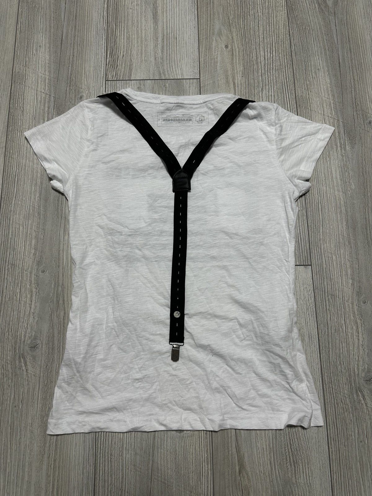 Band Tees Rammstein Logo T-shirt Vintage Rock Band Tee suspenders Size US S / EU 44-46 / 1 - 5 Thumbnail