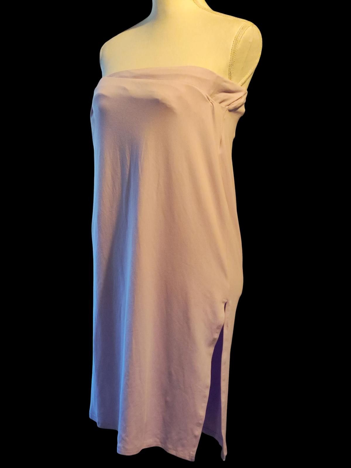 Other Vera Moda Women's Strapless Midi Dress with Side Slit Size M / US 6-8 / IT 42-44 - 5 Thumbnail