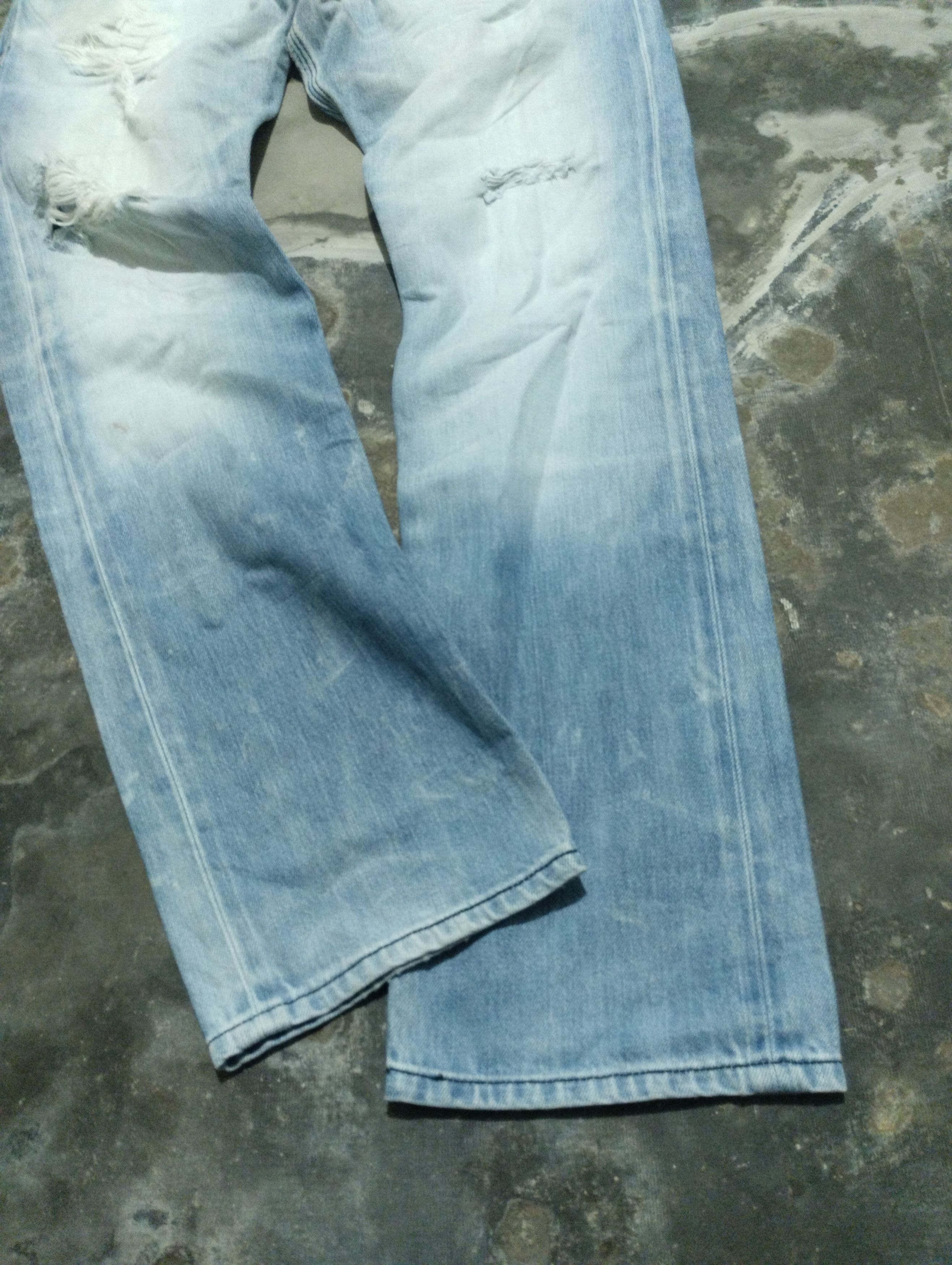 Diesel Diesel Industry ripped Denim Pants Size US 33 - 5 Thumbnail