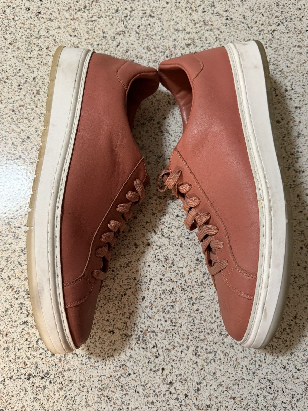 Canali 8on8 Pink Low Top Sneakers Size US 10 / EU 43 - 2 Thumbnail