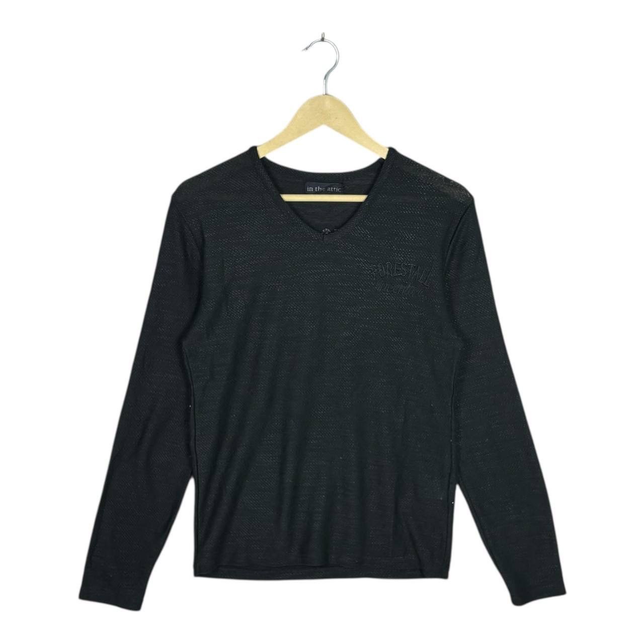In The Attic In The Attic Japanese Archive V-Neck Long Sleeve L Y2K Goth Size US M / EU 48-50 / 2 - 2 Thumbnail