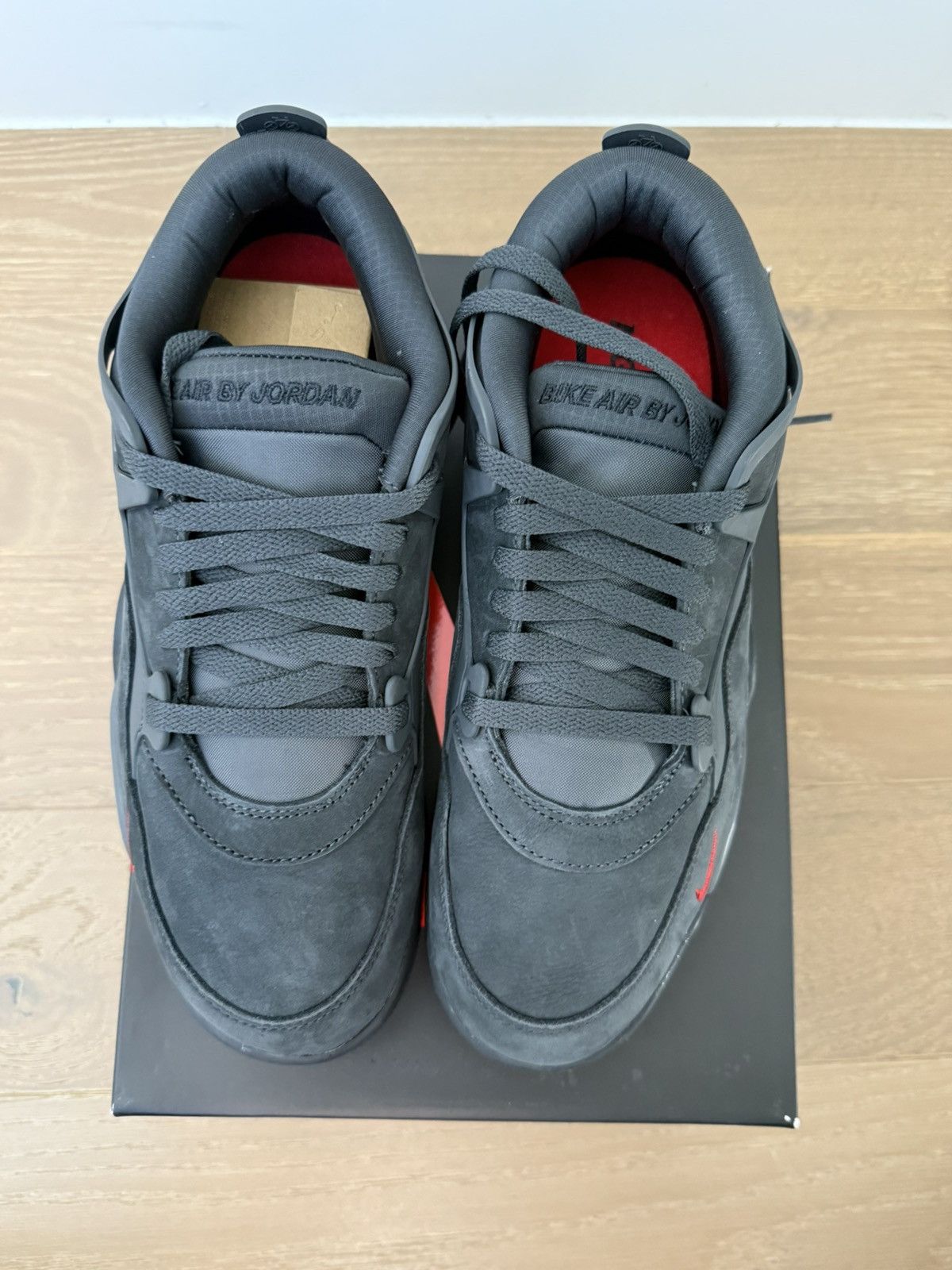 Jordan Brand Air Jordan 4 Nigel RM SP MENS 8.5 Driveway Grey Suede Size US 8.5 / EU 41-42 - 5 Thumbnail