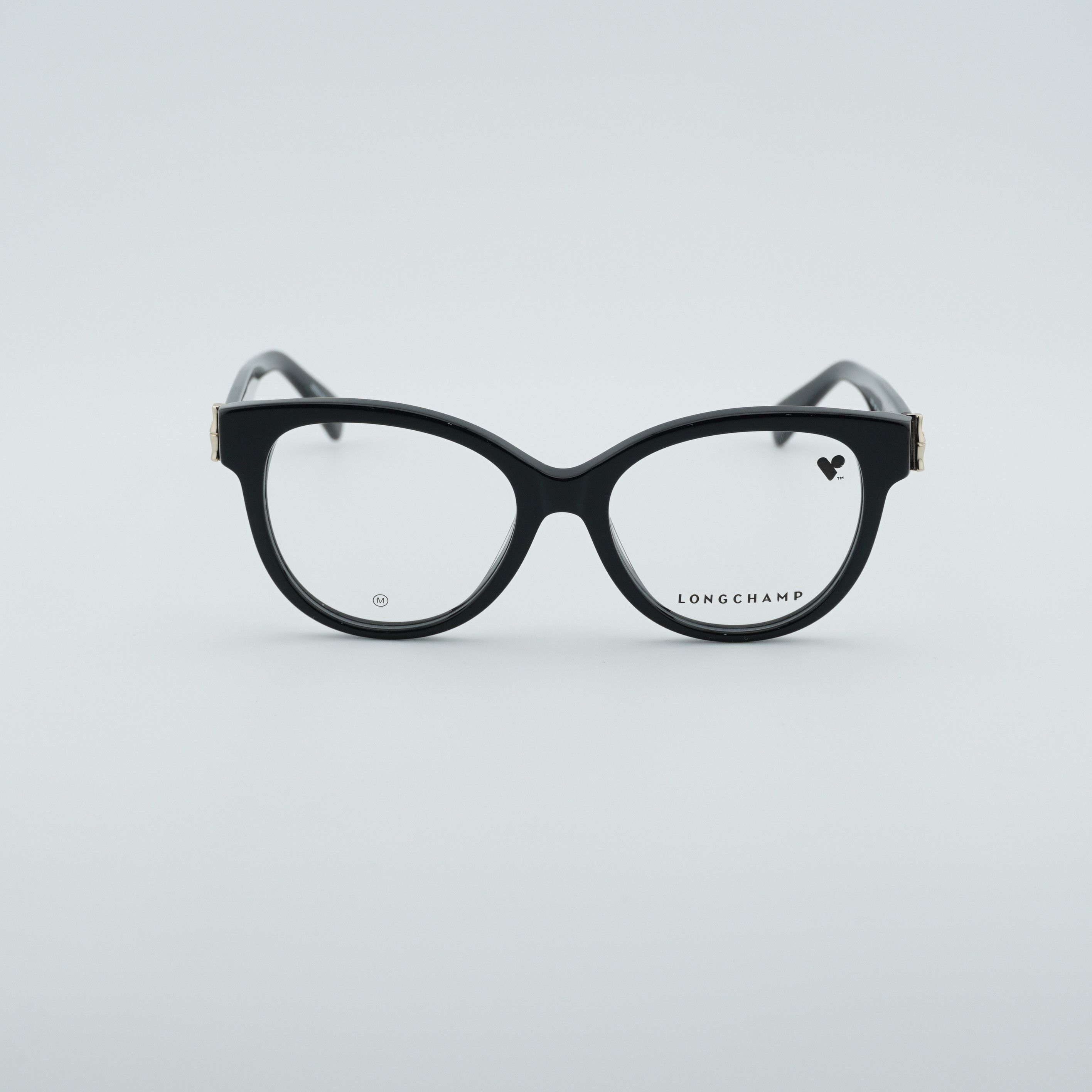 Longchamp Longchamp LO2714 001 Eyeglasses Black 52mm Square Frame Size ONE SIZE - 6 Thumbnail