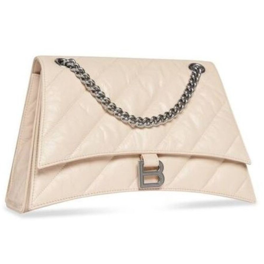 Balenciaga o1in1g0724 Size : OS / Crush Medium Chain Bag Quilted Size ONE SIZE - 4 Thumbnail