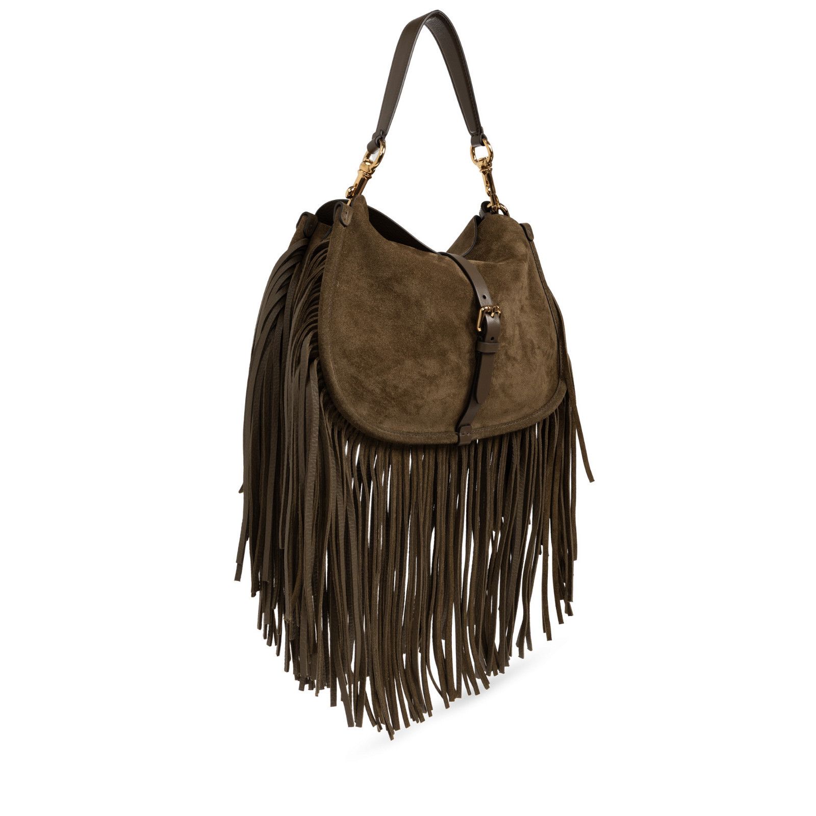 Etro ETRO Pony Medium Green Suede Shoulder Bag New & Authentic Size ONE SIZE - 3 Thumbnail