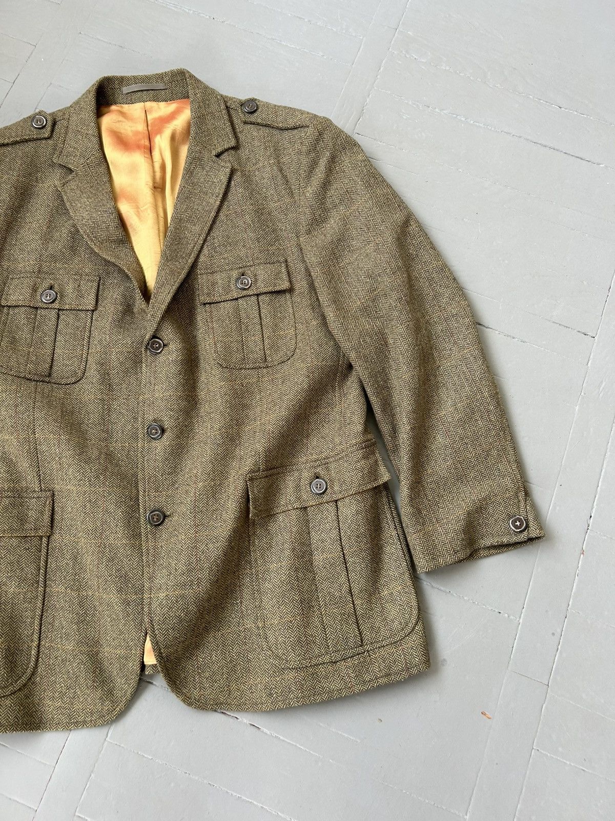 Japanese Brand × Vintage Gibson wool blazer England Size 44R - 3 Thumbnail