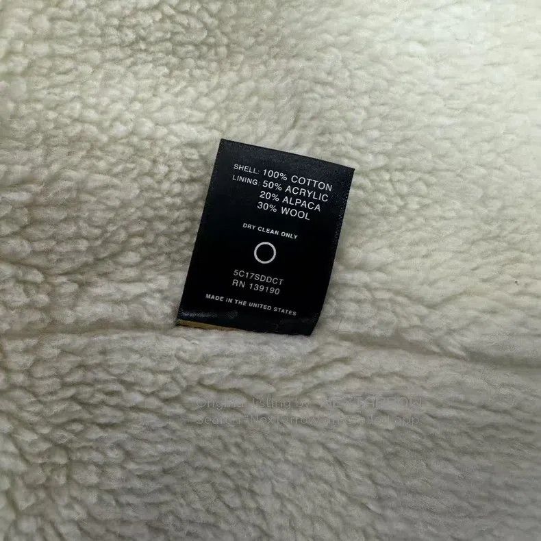 Fear of God Fear of God 5th water ripple cashmere coat Size US S / EU 44-46 / 1 - 3 Thumbnail
