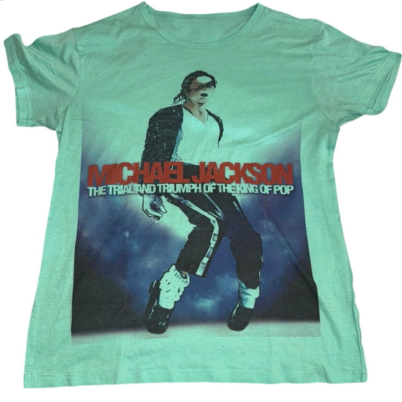 Michael Jackson MICHAEL JACKSON Trial and Triumph of King of Pop 2009 Tee Size L / US 10 / IT 46 - 1 Thumbnail