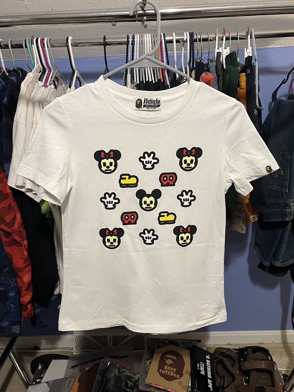 Bape × Disney Bape Disney Shirt Size M / US 6-8 / IT 42-44 - 1 Thumbnail