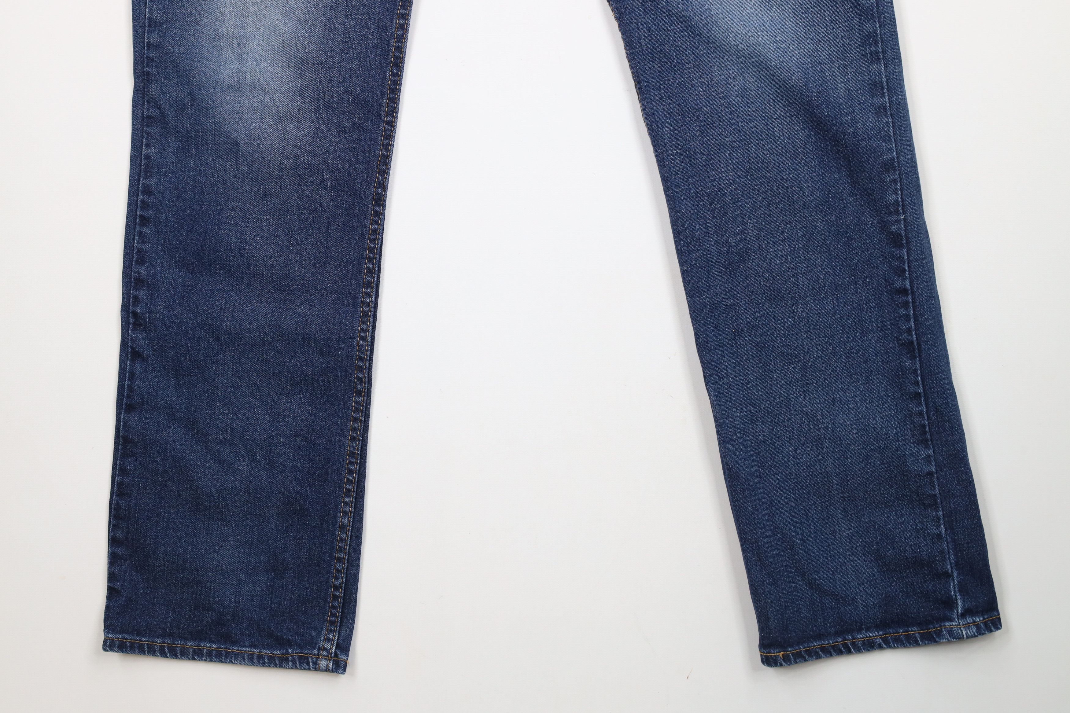 Levi's × Vintage Vintage Y2K Levis 514 Straight Leg Denim Jeans Blue Cotton Size US 33 - 4 Thumbnail