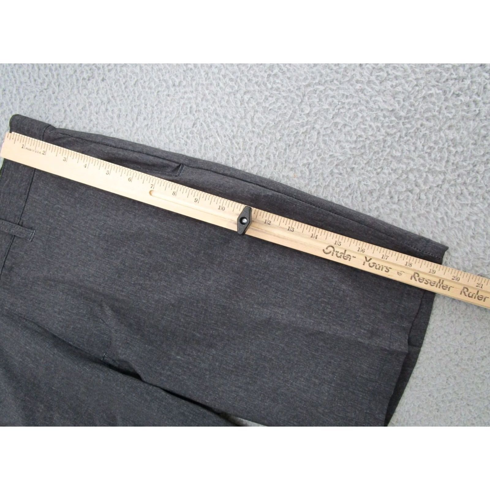 Burnside Burnside Shorts Men's Performance Dual Action Stretch Board Shorts Size 29 NEW Black Solid Logo Pockets 90s? Size US 29 - 7 Thumbnail