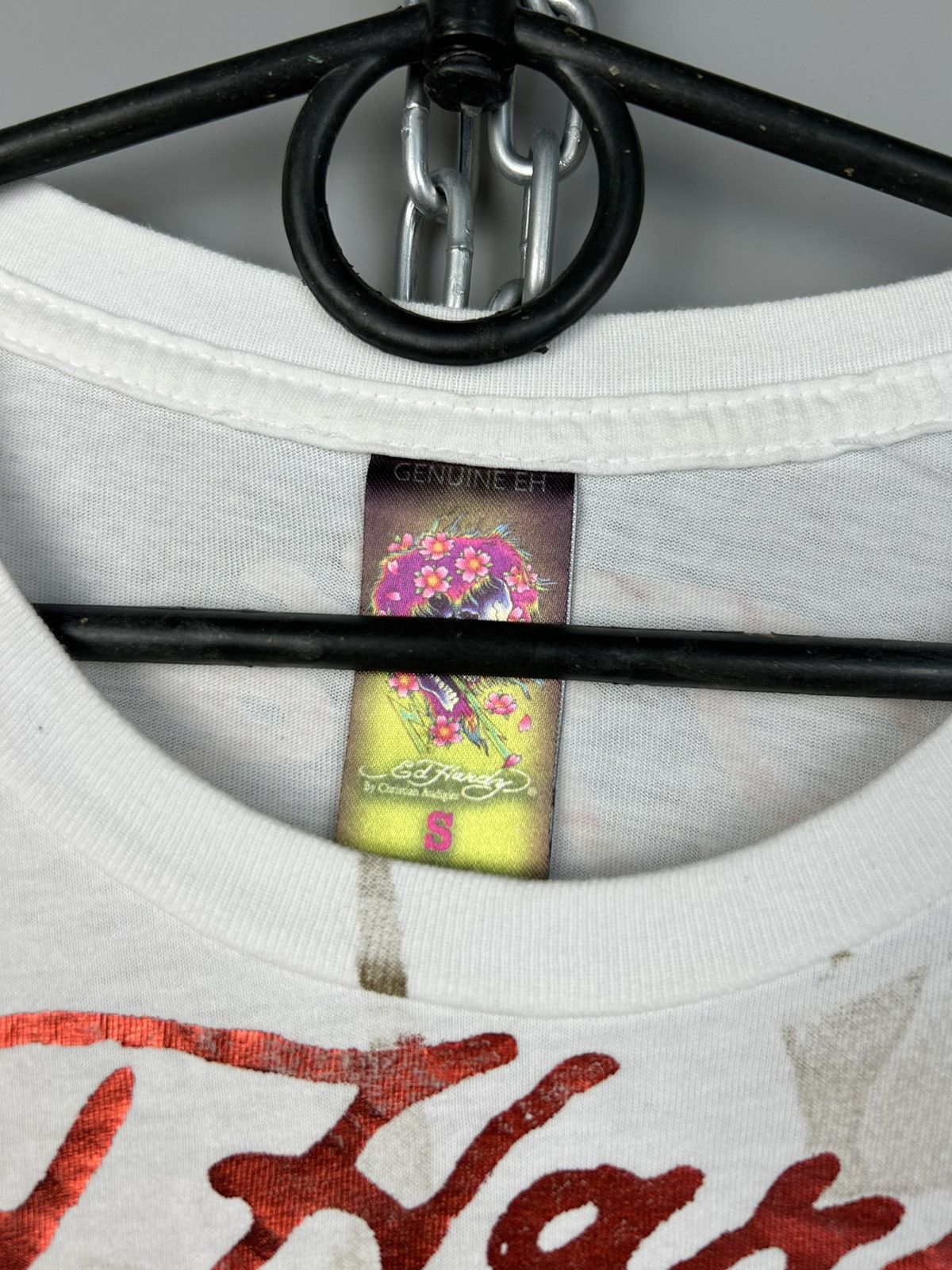 Christian Audigier × Ed Hardy × Vintage Ed Hardy by Christian Audigier All Over Printed T-Shirt Size US S / EU 44-46 / 1 - 5 Thumbnail