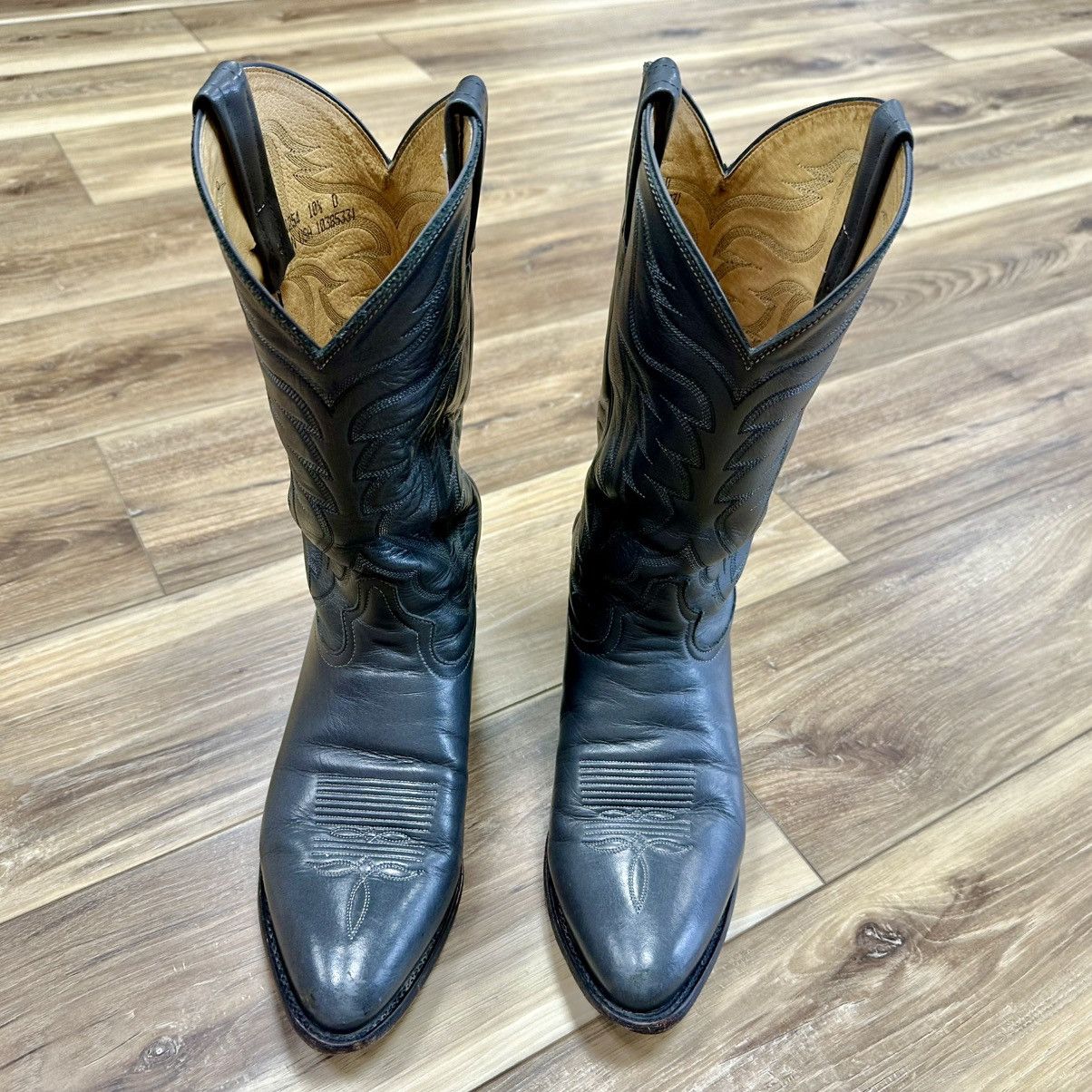 Tony Lama Vintage Tony Lama Made in USA Western Cowboy Boots 10.5 Size US 10.5 / EU 43-44 - 4 Thumbnail