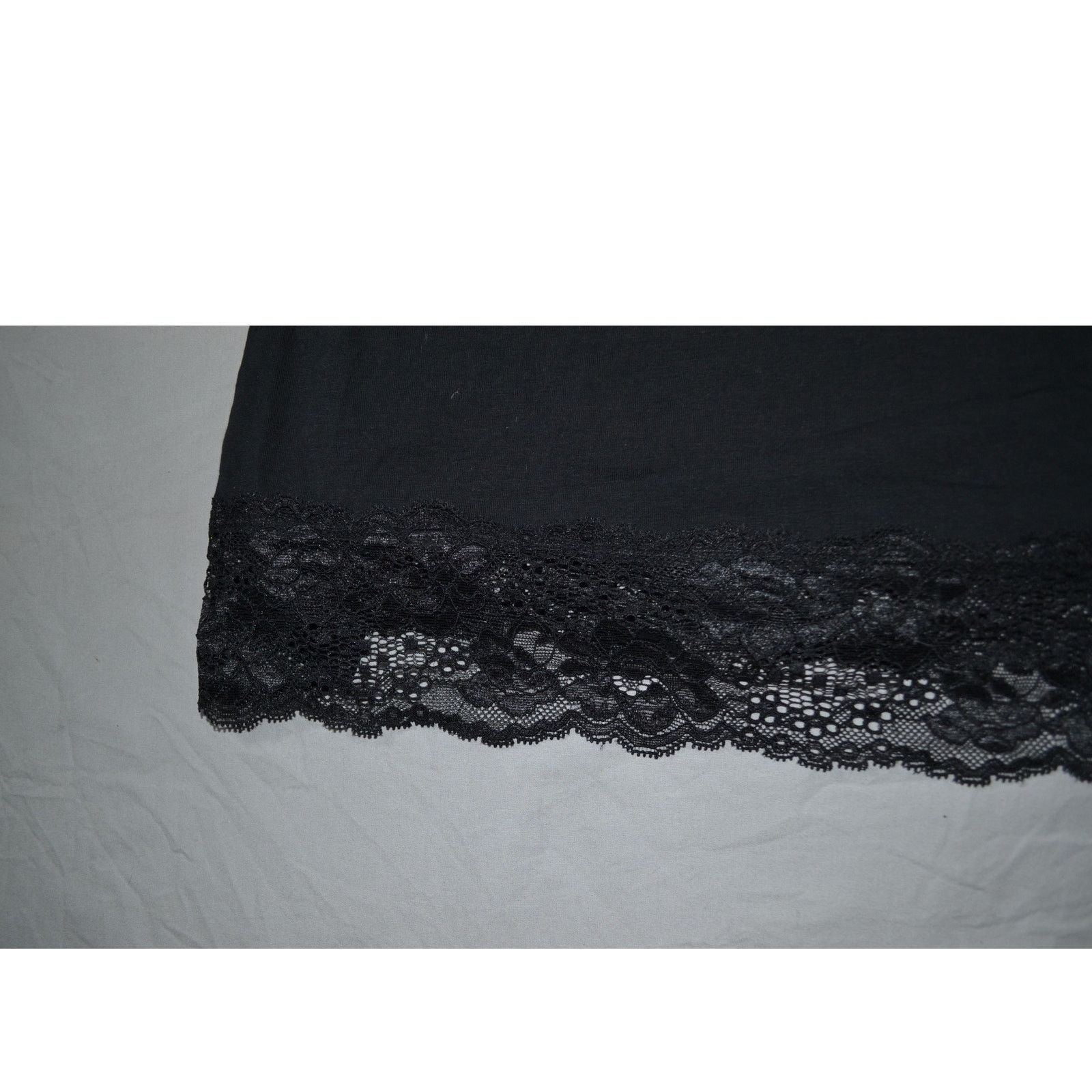 Avenue Avenue Vintage Lace Fairy Tank Tops Cami Black Size Large Size L / US 10 / IT 46 - 2 Thumbnail