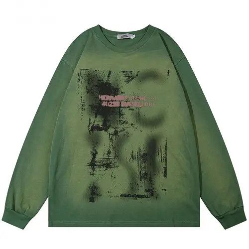 Retro Graffiti Streetwear Sweater