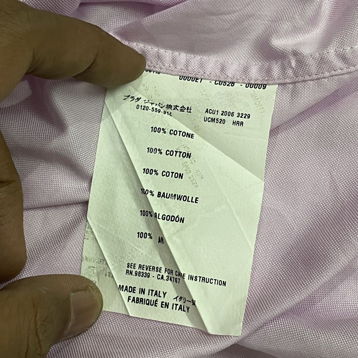 Designer × Prada × Vintage Vintage prada shirt Size US L / EU 52-54 / 3 - 3 Thumbnail