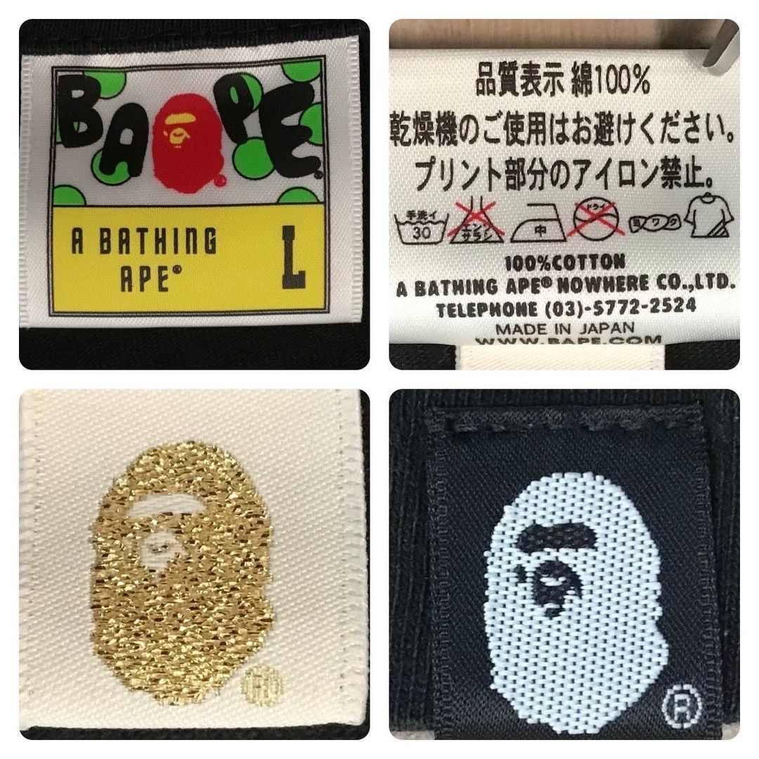 Bape × Bounty Hunter 💫Glow in the Dark💫 BAPE × BOUNTY HUNTER MAD Shark T-shirt Size US L / EU 52-54 / 3 - 8 Thumbnail