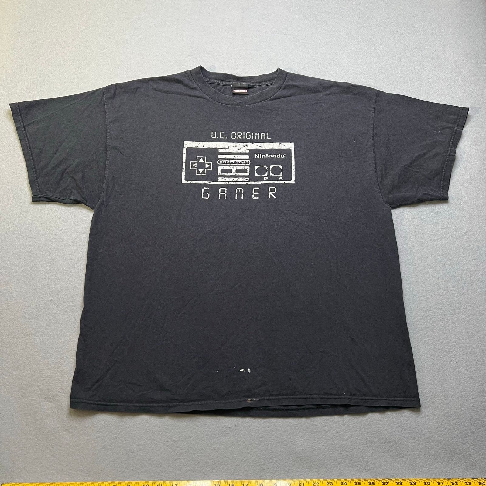 Nintendo Nintendo O.G. Original Gamer T-Shirt Mens XL Black NES Y2K Size US XL / EU 56 / 4 - 1 Thumbnail