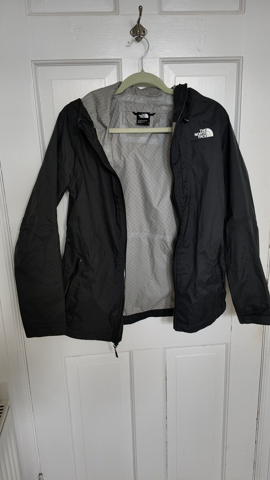 The North Face The North Face Black Rain Jacket Size S / US 4 / IT 40 - 1 Thumbnail
