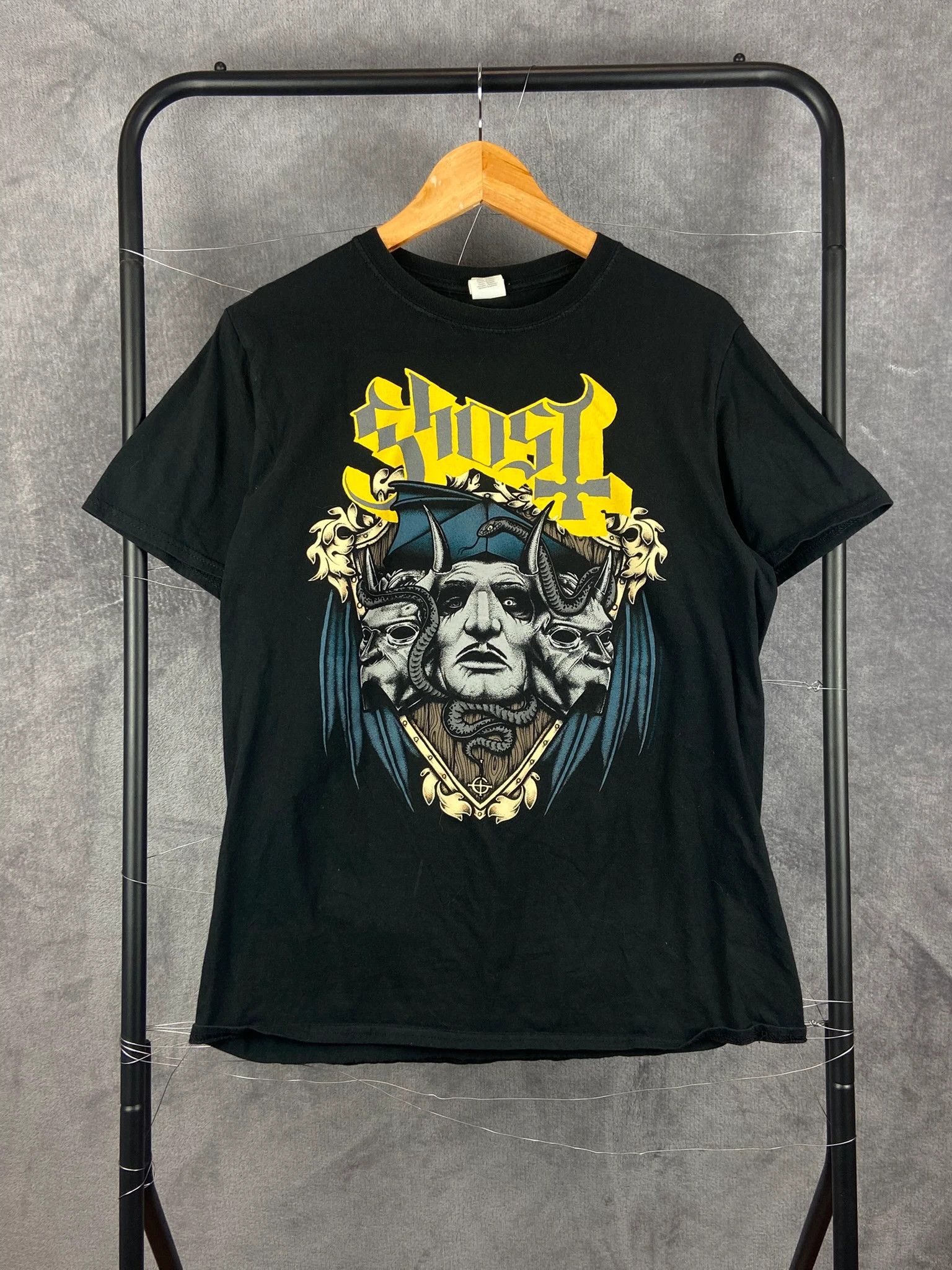 Band Tees Ghost Band Graphic Tee Black Size M Size US M / EU 48-50 / 2 - 1 Thumbnail