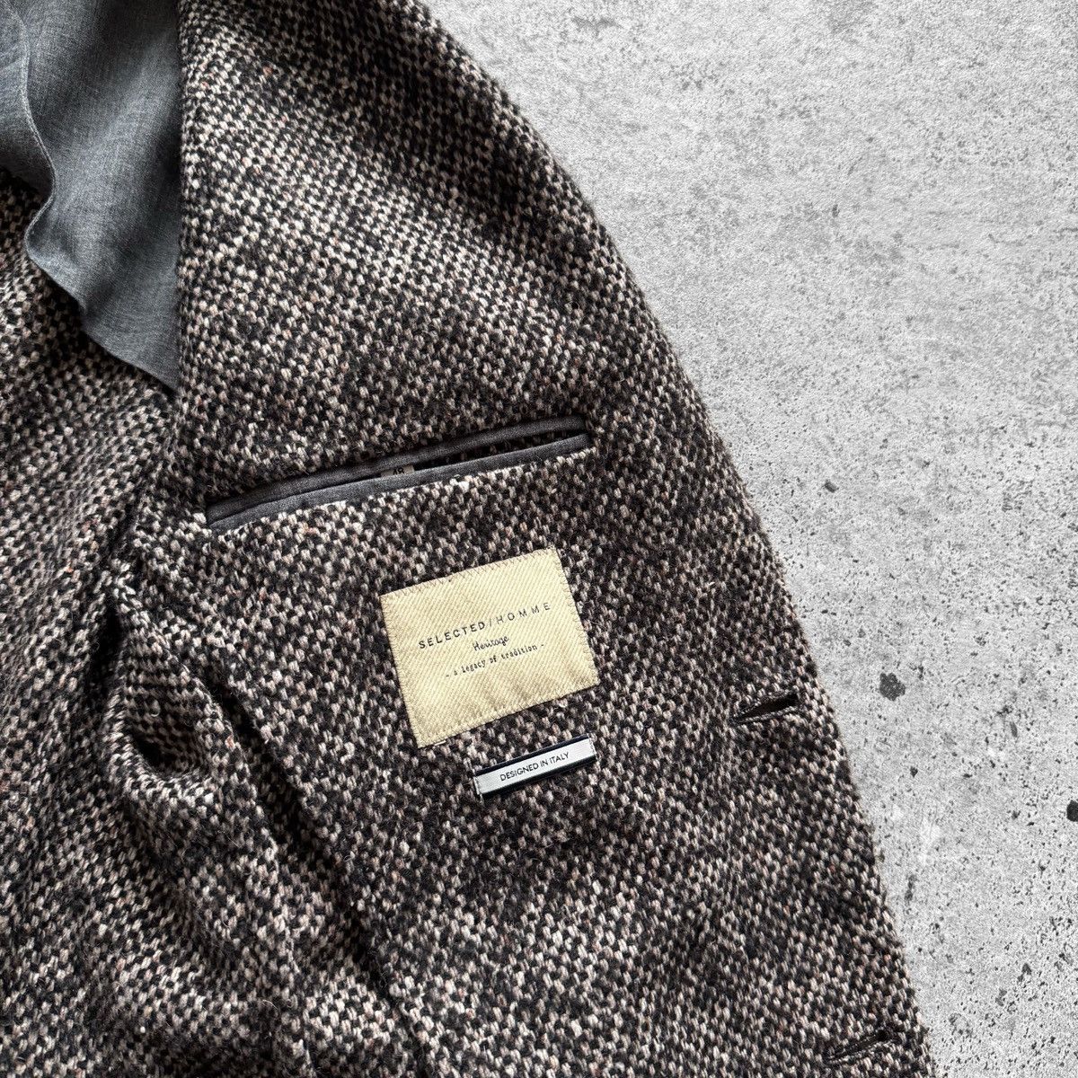 Selected Homme Selected Homme Mens Heritage Blazer Jacket Wool Silk Alpaca Size 38R - 7 Thumbnail