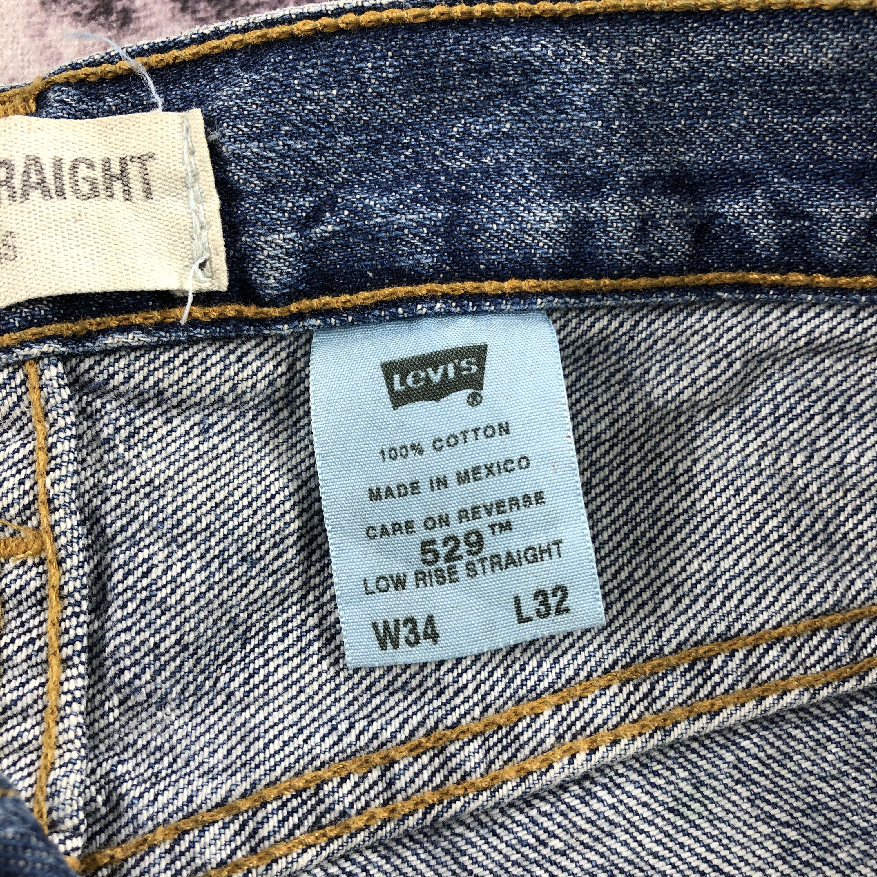 Levi's × Vintage Vintage Blue Wash Levis 529 Jeans-JM2625 Size US 36 / EU 52 - 11 Thumbnail