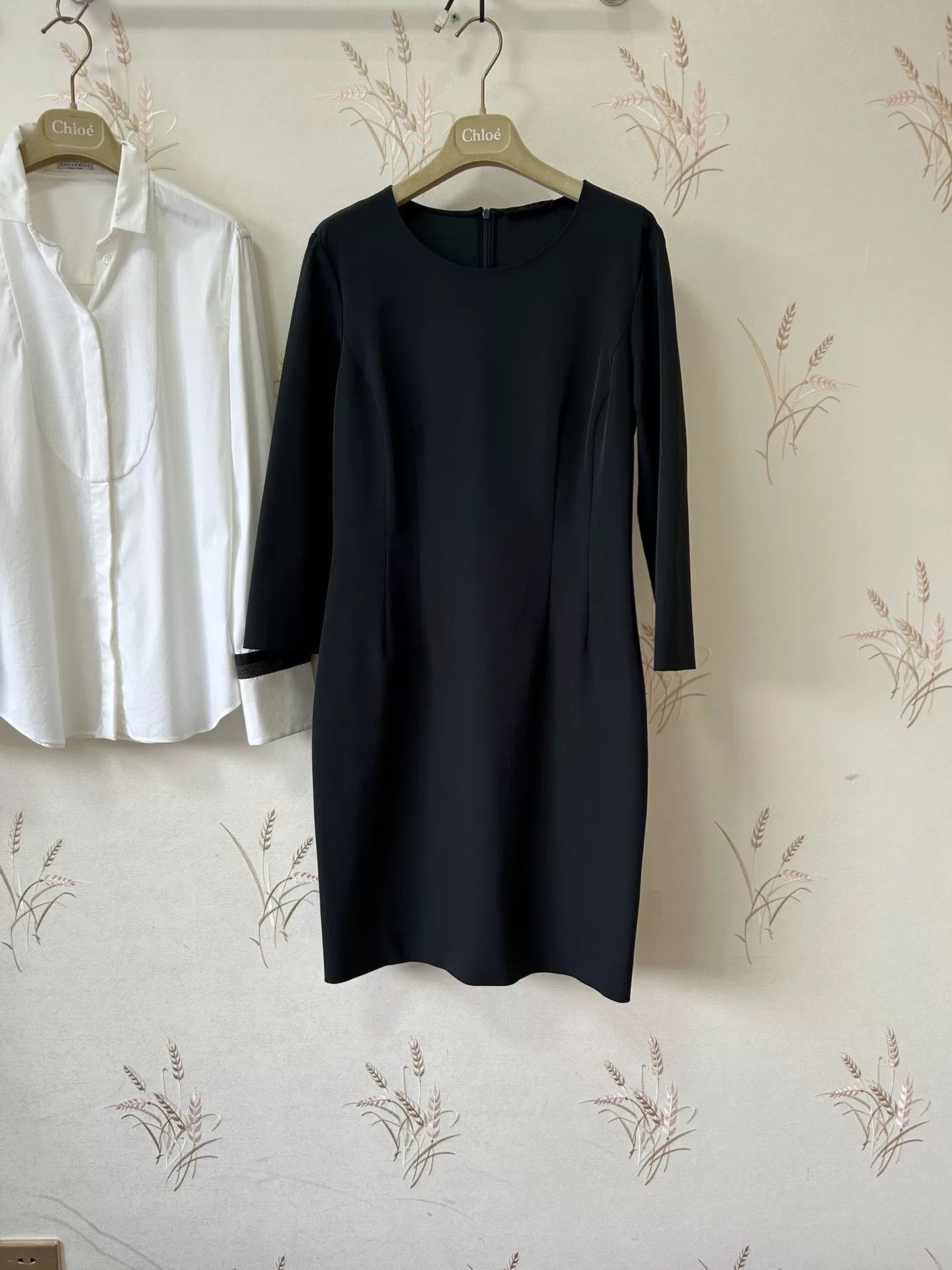 The Row The Row Black Elegant Slim Dress Size US 34 / EU 50 - 1 Thumbnail