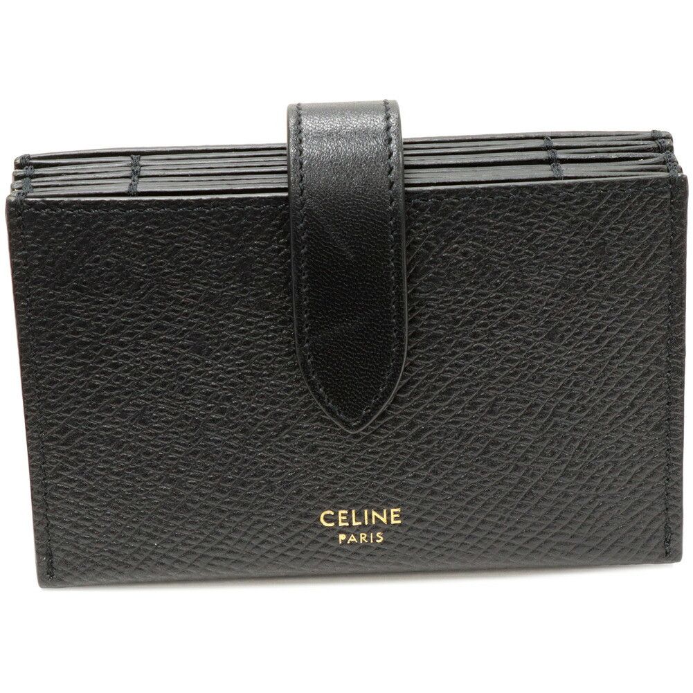 Celine Celine Celine Accordion Card Holder Calf Card Case Leather Card Case 10B693BFP.38NO DUTY FREE for USA Size ONE SIZE - 1 Thumbnail