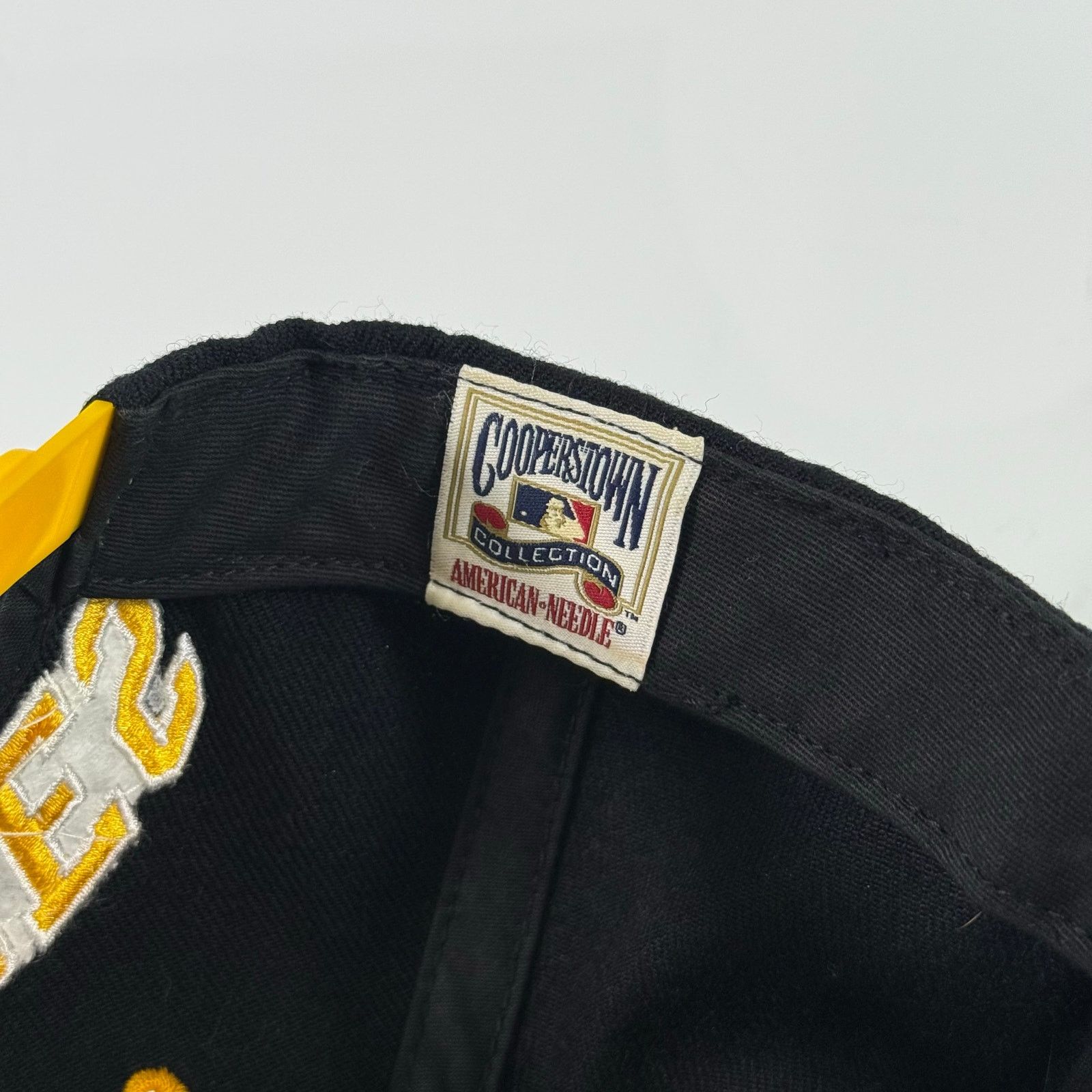 American Needle Pirates Snapback Hat American Needle Cooperstown Black Gold Size ONE SIZE - 7 Thumbnail