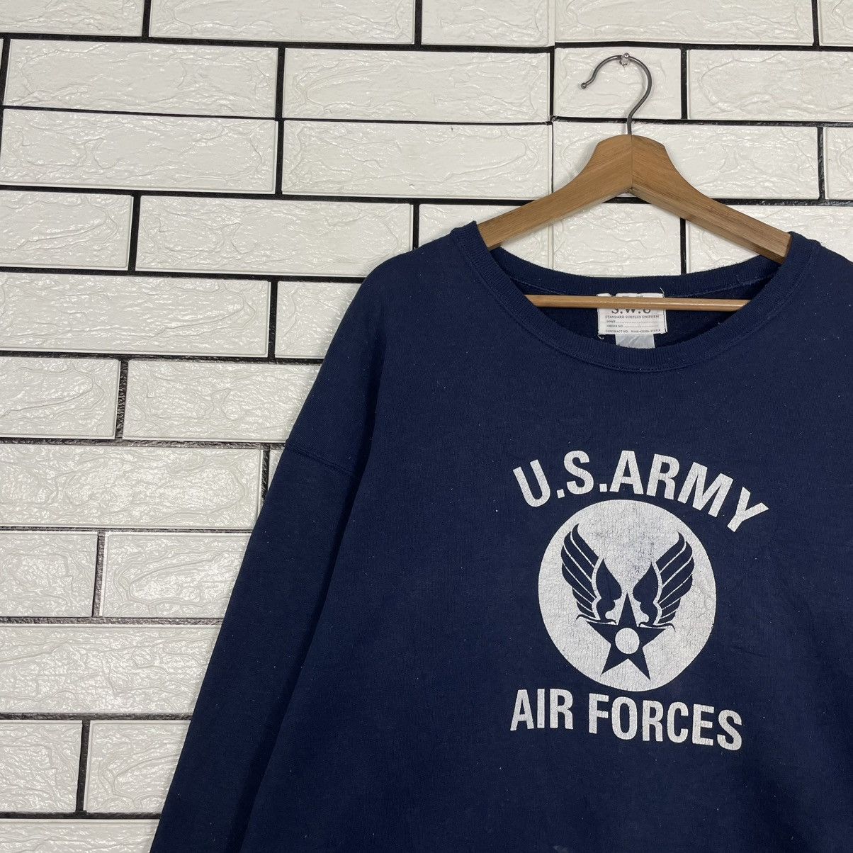 Other Vintage US Air Force Crewneck Sweatshirt Size US M / EU 48-50 / 2 - 6 Thumbnail
