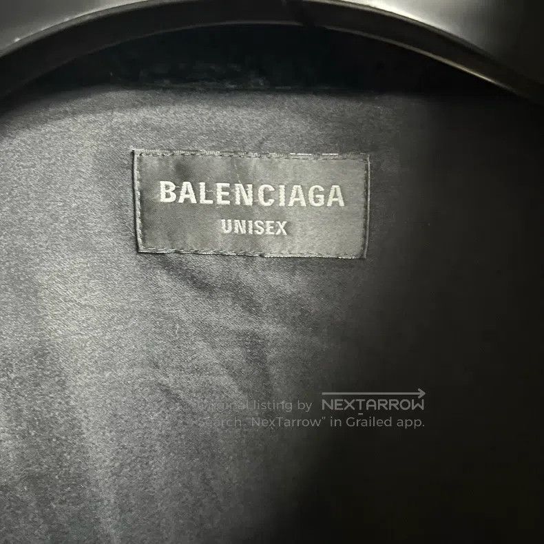 Balenciaga Balenciaga Black solid lapel single row snap button long s Size US M / EU 48-50 / 2 - 2 Thumbnail