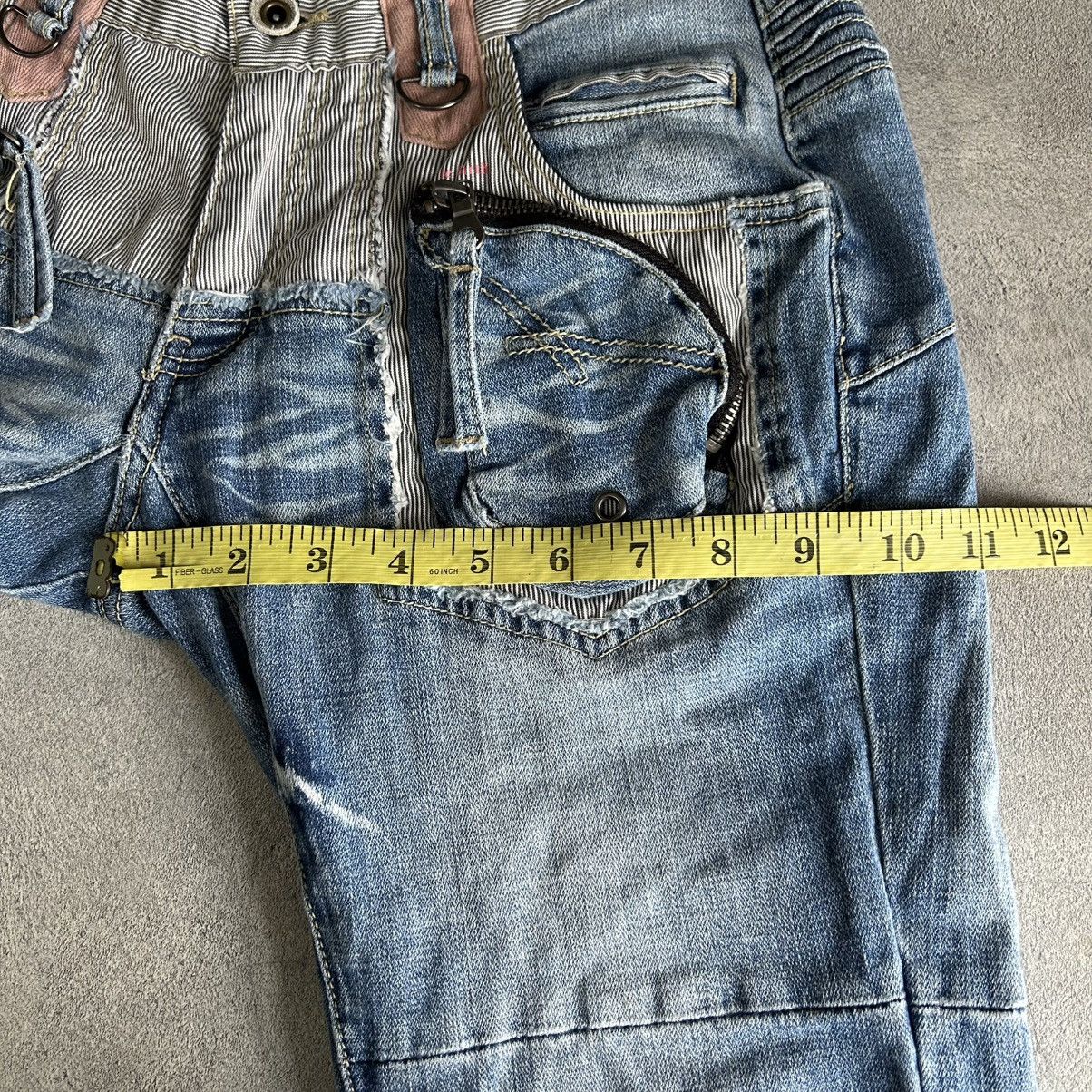 PPFM PPFM Punk Pocket Painted Jeans Size US 31 - 15 Thumbnail