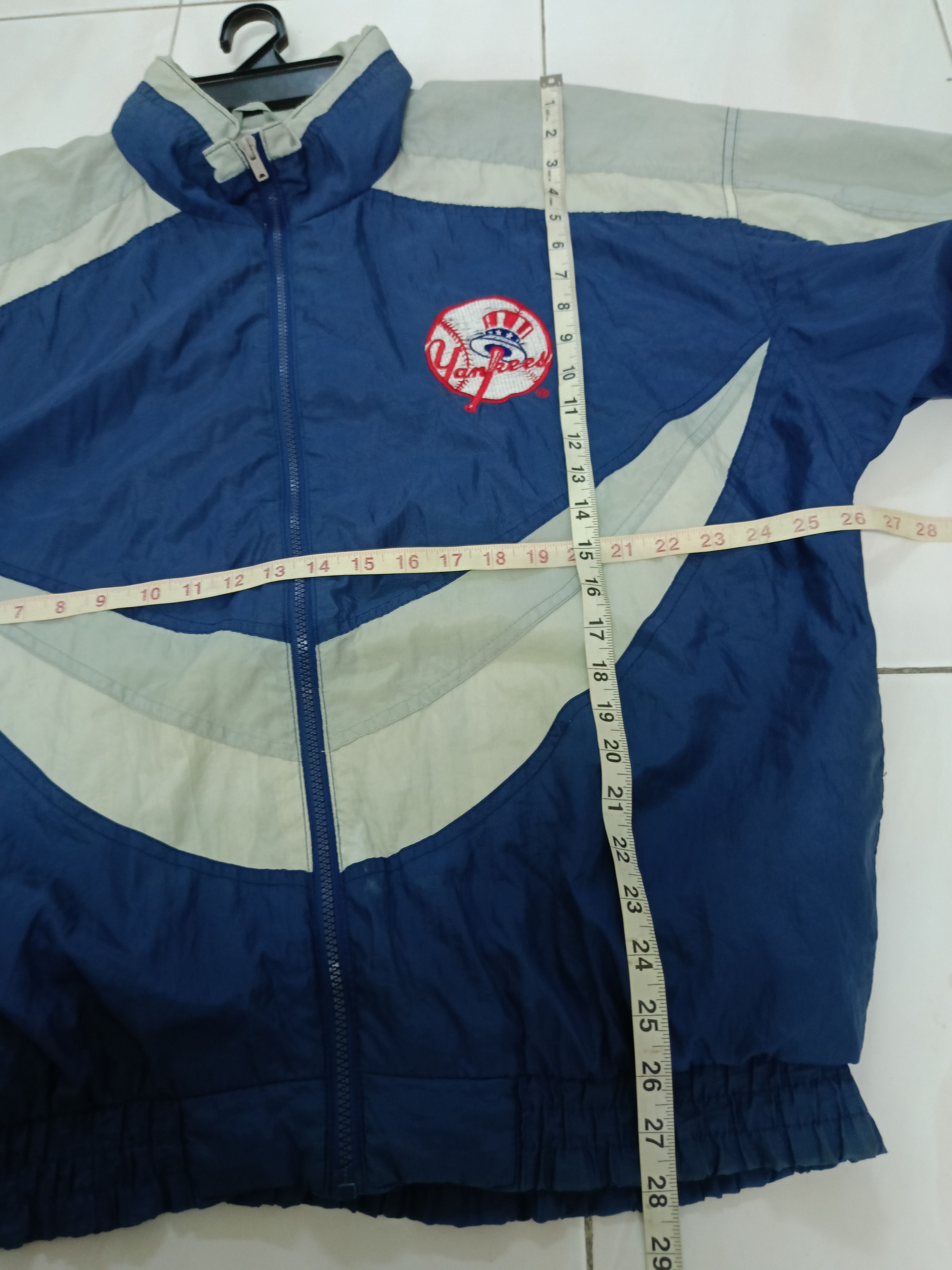 Logo 7 × New York Yankees × Vintage NY Yankees Vtg 90s Logo Athletic jacket Size US L / EU 52-54 / 3 - 3 Thumbnail