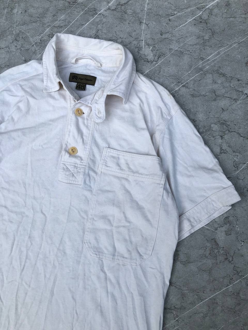 Japanese Brand × Nigel Cabourn Nigel Cabourn Polo Shirt Size US M / EU 48-50 / 2 - 2 Thumbnail