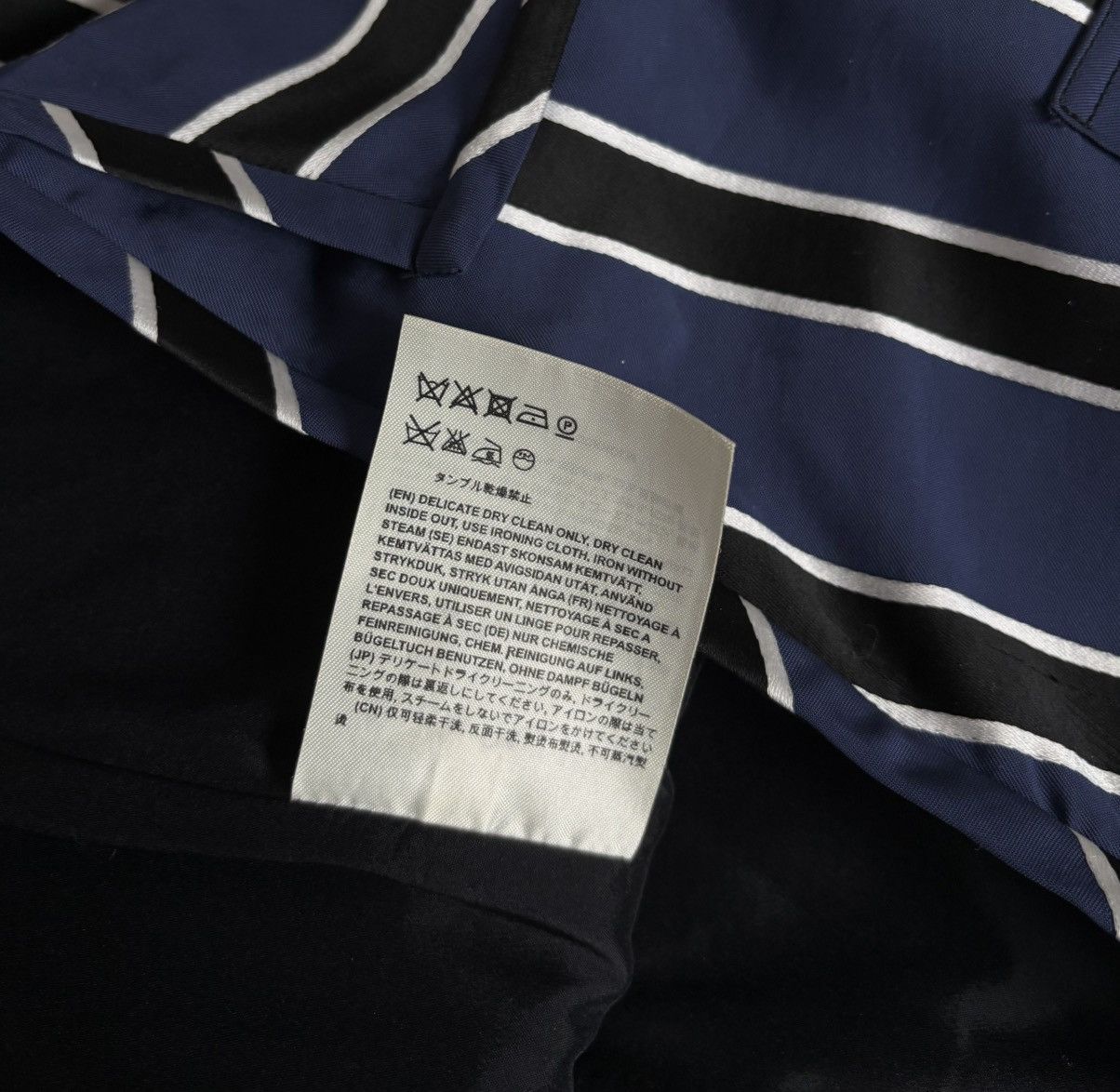Acne Studios × Designer Acne Studios Striped Skirt Karlotta Vi St PSS16 Size 27" / US 4 / IT 40 - 6 Thumbnail