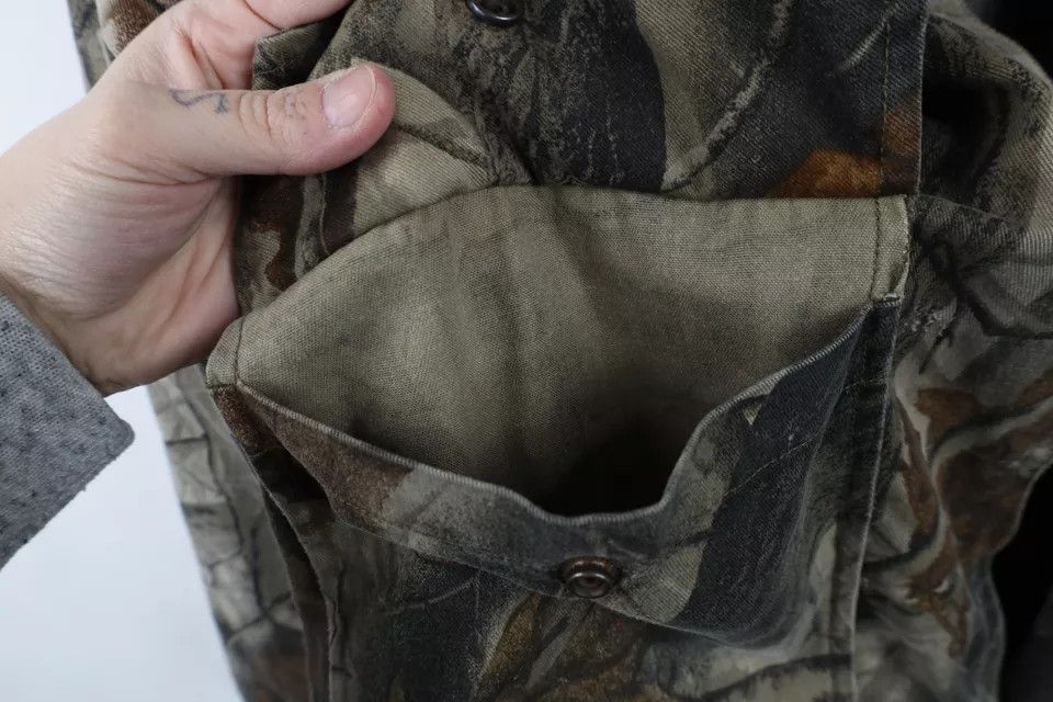 Vintage Vintage 90s Streetwear Camouflage Hooded Jacket AS IS Size US M / EU 48-50 / 2 - 5 Thumbnail