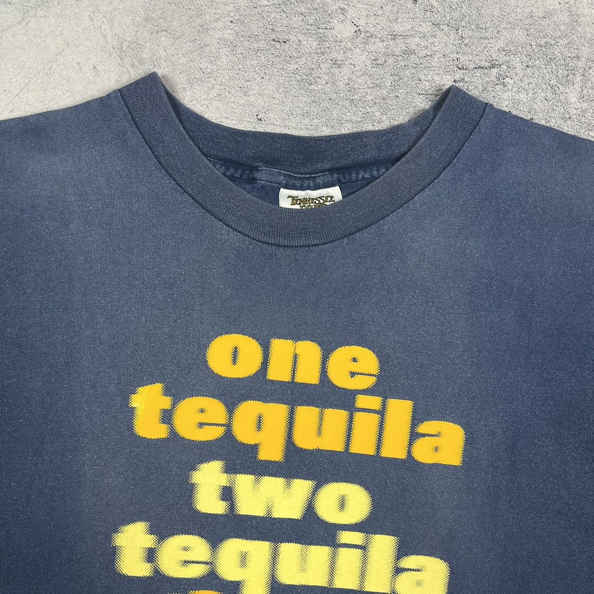 Vintage Vintage One Two Tree Tequila single stitch humor tee 90’s Size US L / EU 52-54 / 3 - 7 Thumbnail