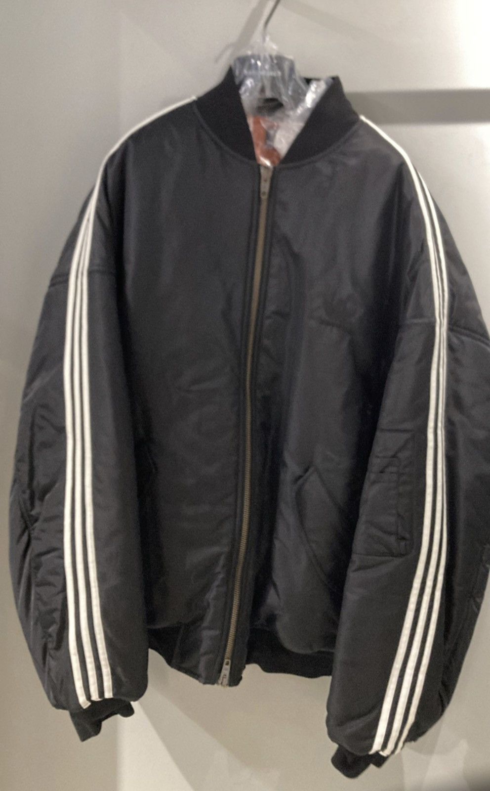 Adidas × Balenciaga 🍎RARE FIND🍎Balenciaga x Adidas Oversized Bomber Jacket Size US L / EU 52-54 / 3 - 7 Thumbnail
