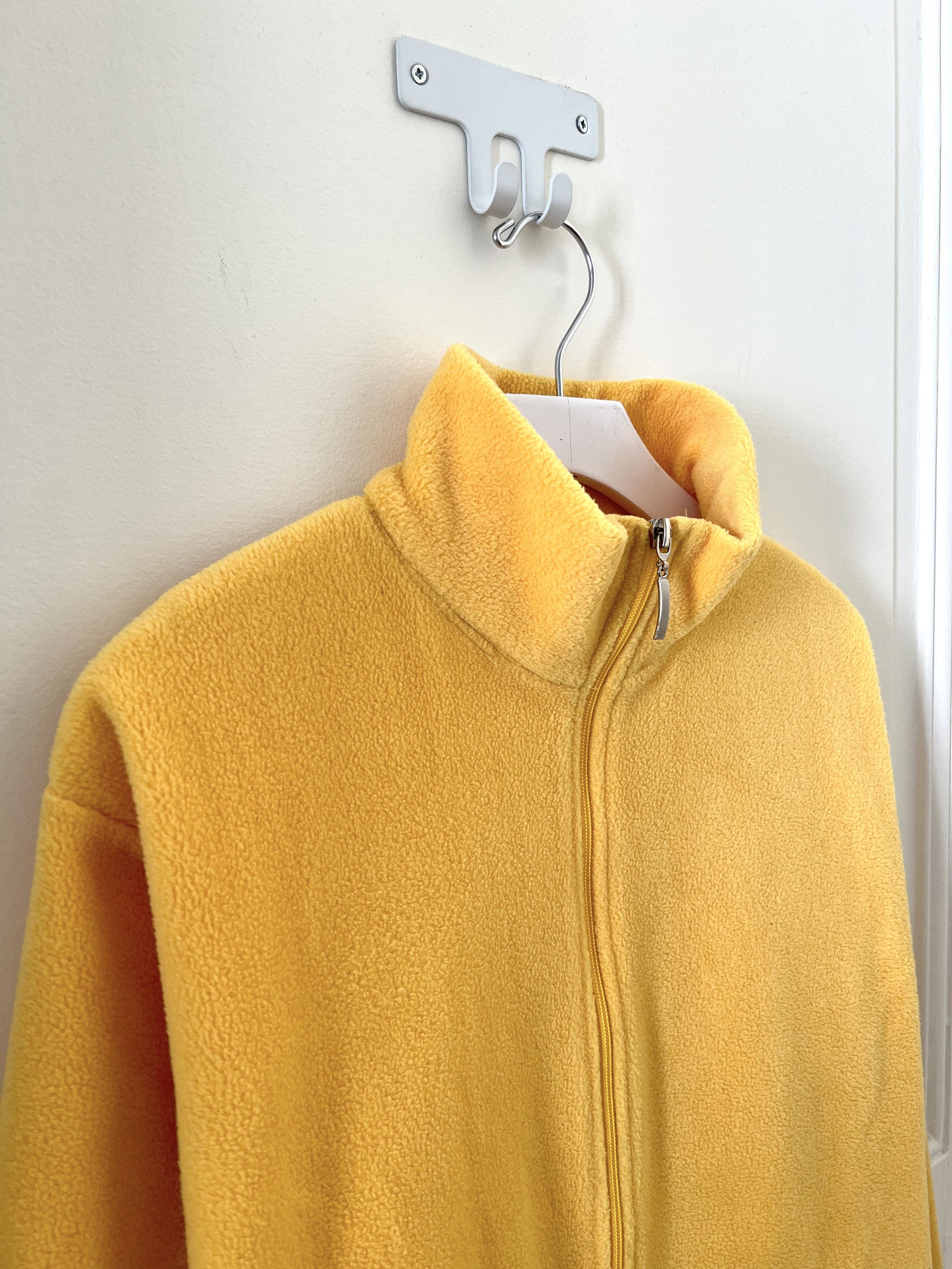 Vintage Zip-Up Fleece Jacket Size US L / EU 52-54 / 3 - 3 Thumbnail
