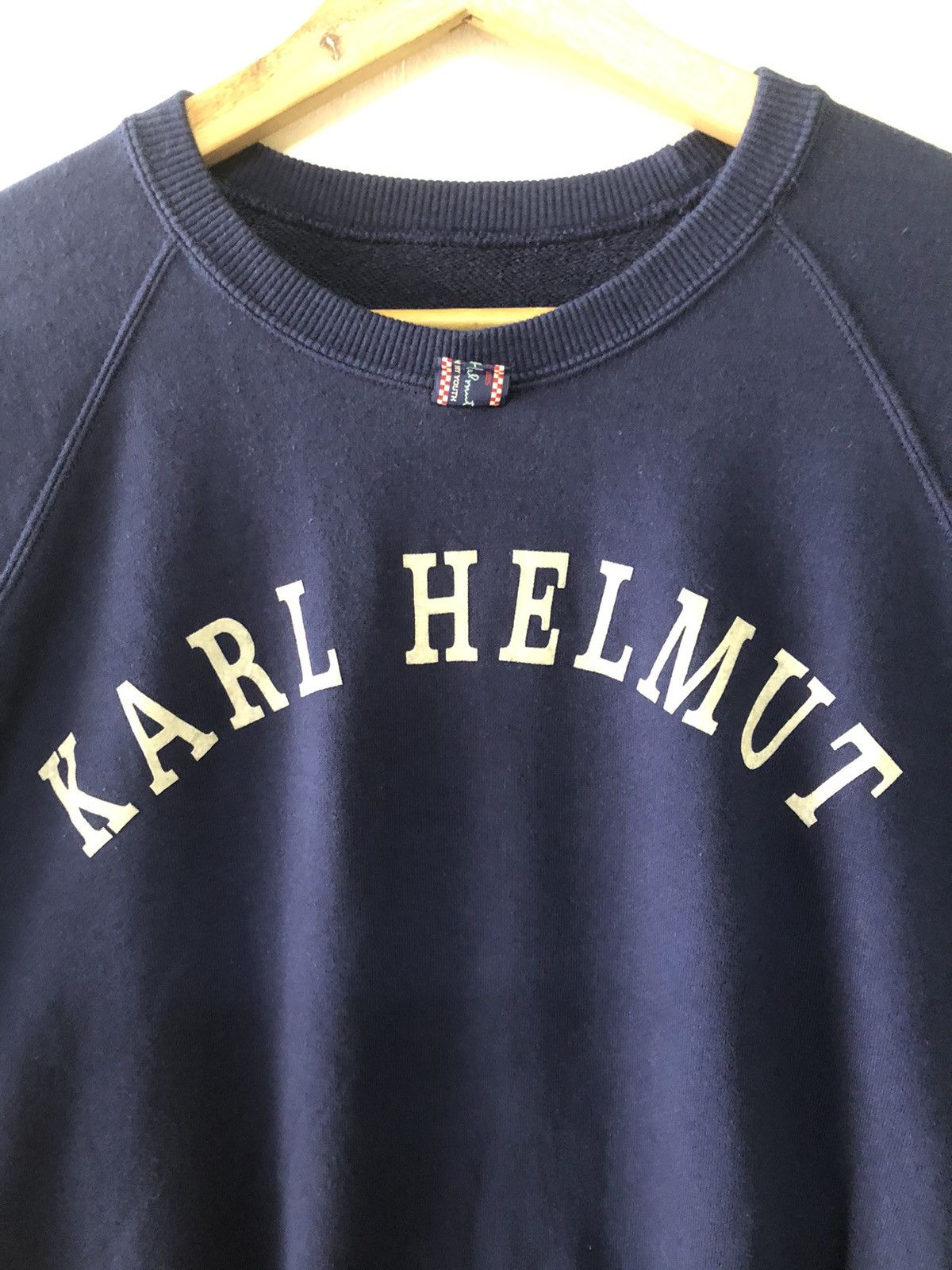 Designer × Karl Helmut Vintage Y2K Karl Helmut Sweatshirt Japan Size US L / EU 52-54 / 3 - 4 Thumbnail