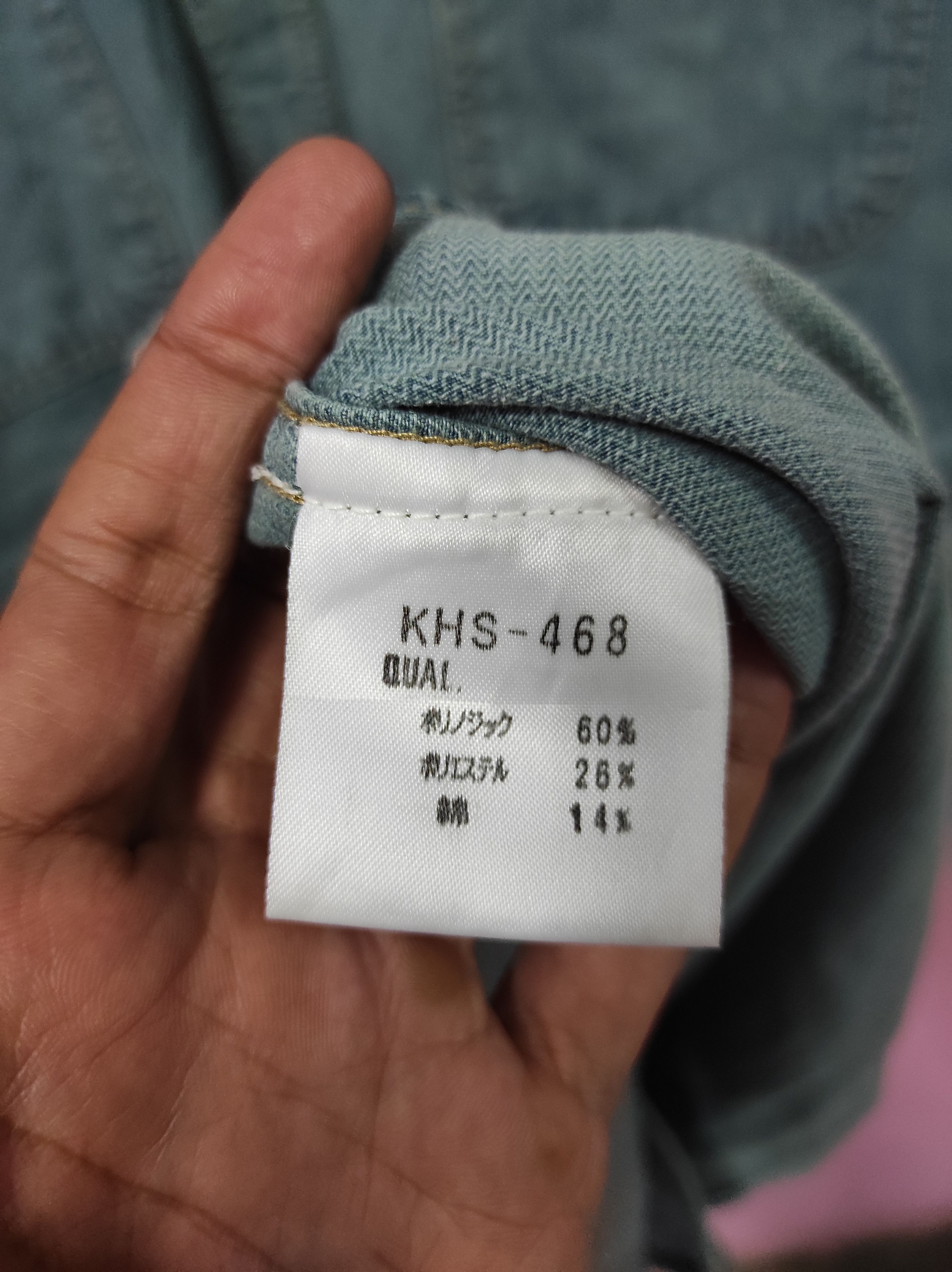 Kenzo KENZO JEANS VTG SHIRT BUTTON UP Size US M / EU 48-50 / 2 - 7 Thumbnail