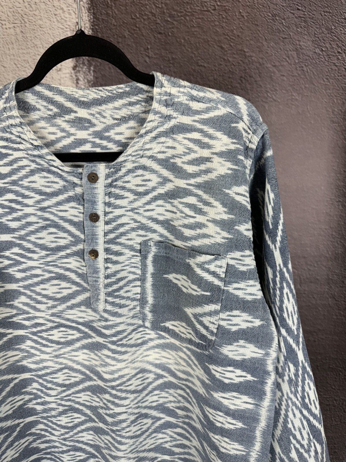 Japanese Brand Vintage Thailand Aztec pattern beach Hawaiian shirt Size US M / EU 48-50 / 2 - 5 Thumbnail