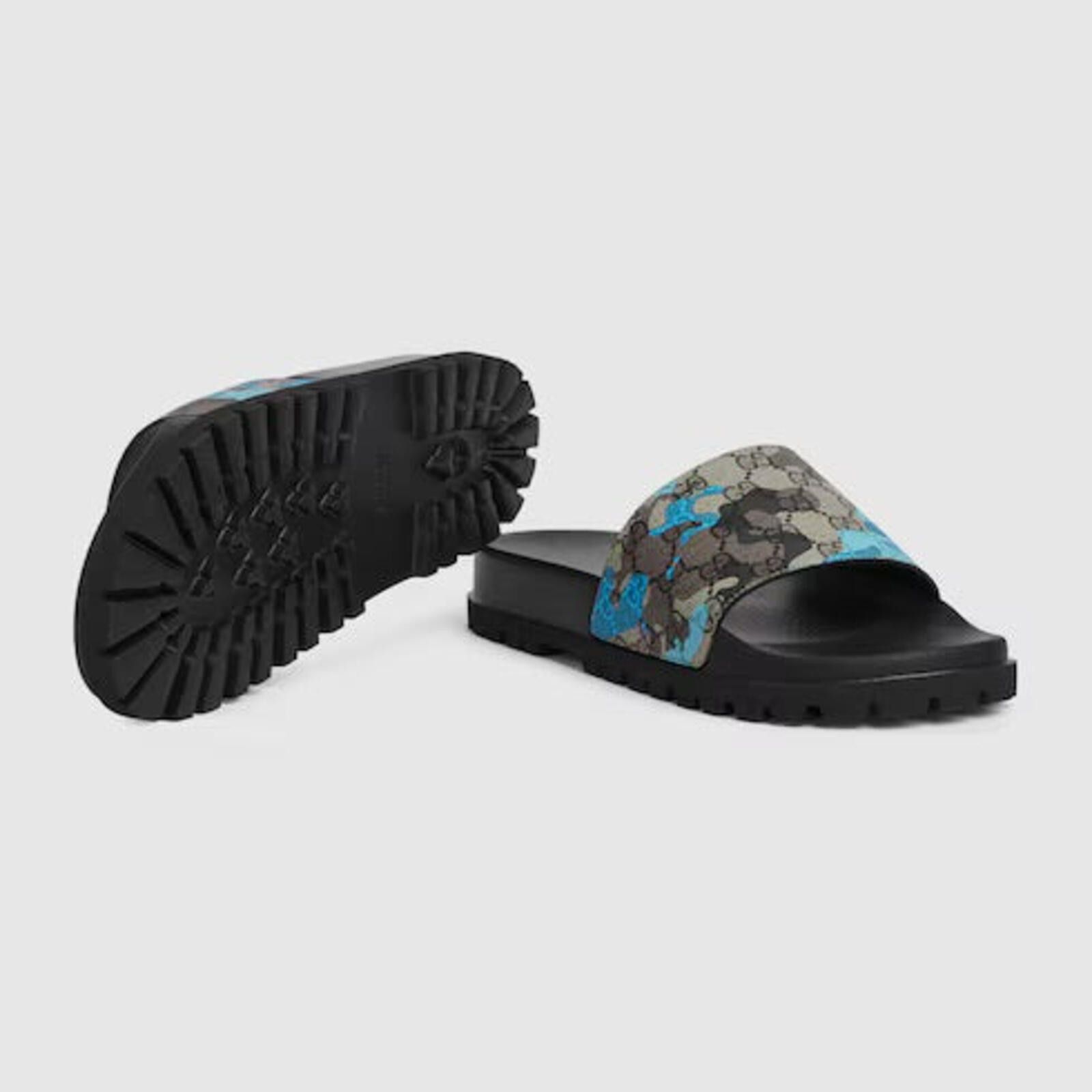Gucci Gucci Lug Sole Slide Sandals Size ONE SIZE - 3 Thumbnail